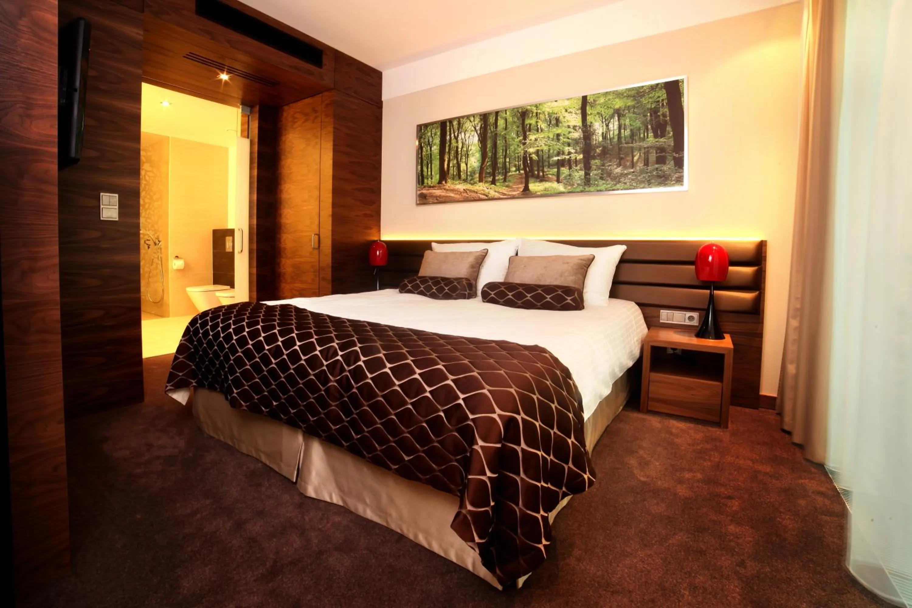 Decorative detail, Bed in Hotel Narvil Conference & Spa