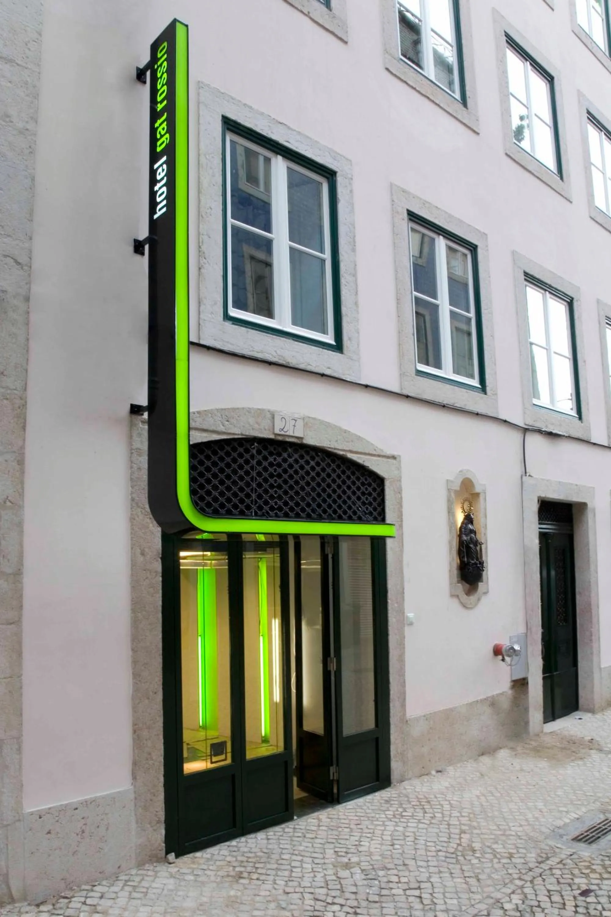 Facade/entrance in Hotel Gat Rossio
