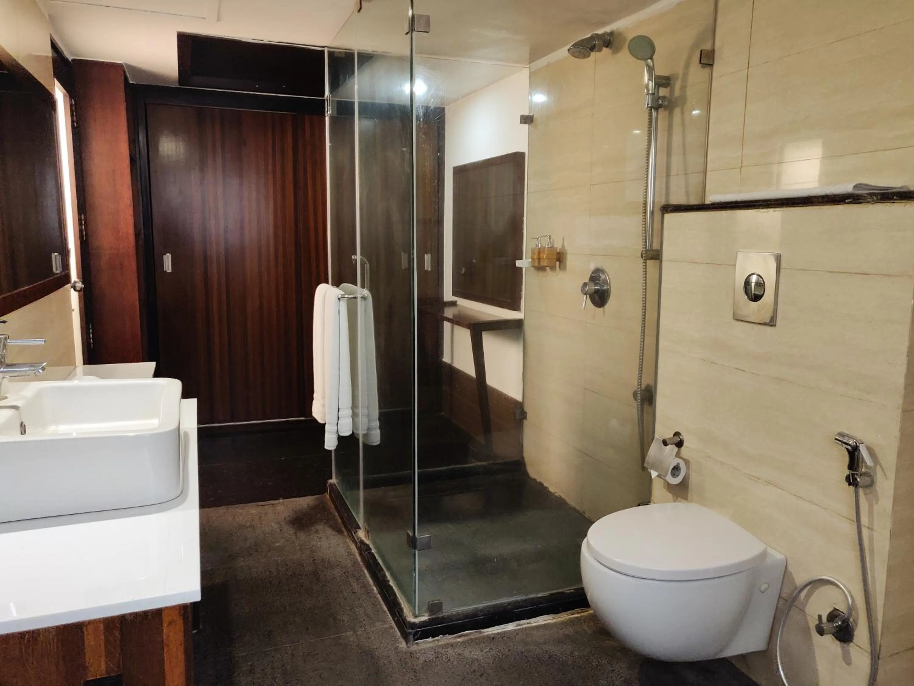 Bathroom in Virohaa Hotel