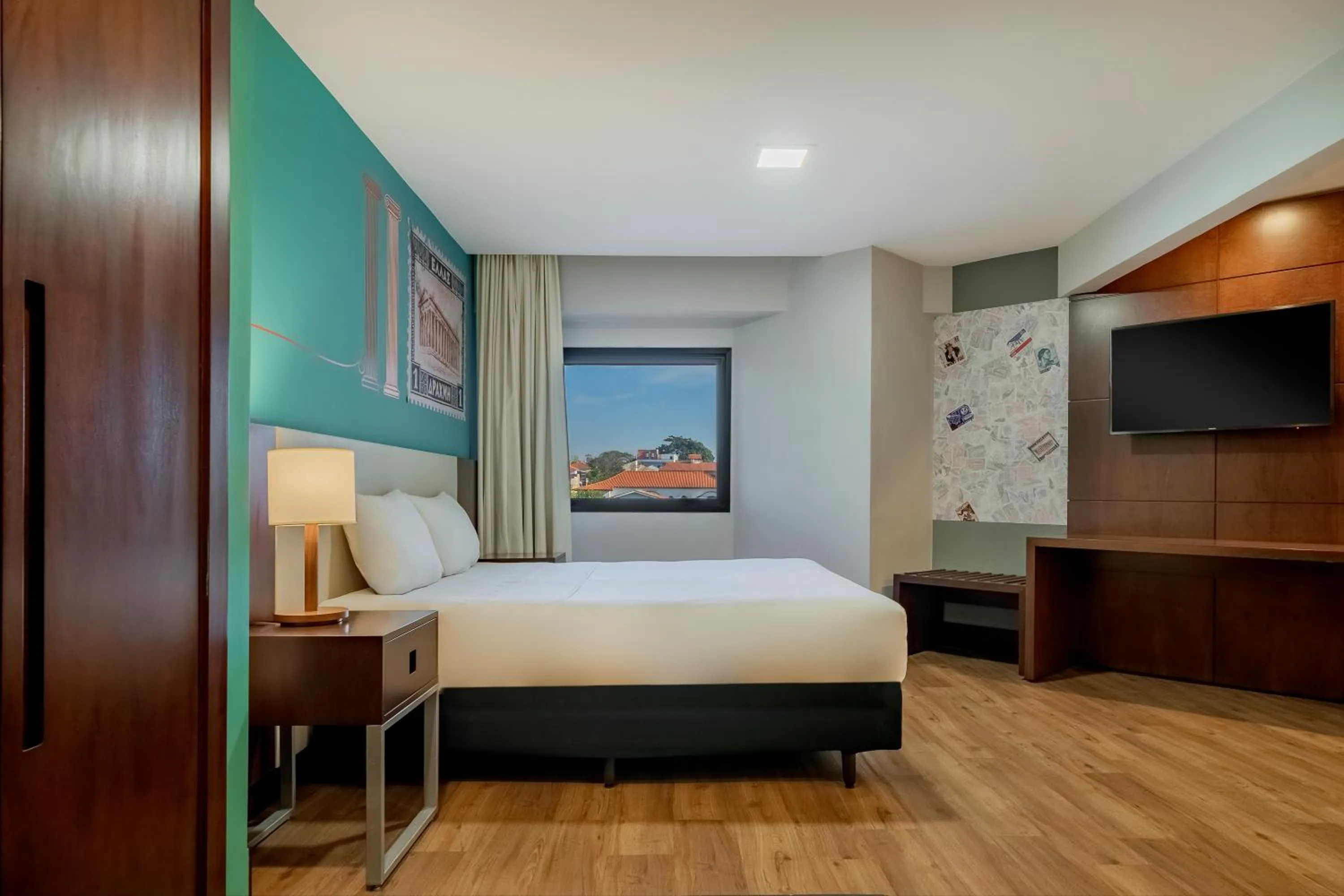 Bedroom, Bed in ibis Styles Sorocaba Santa Rosalia
