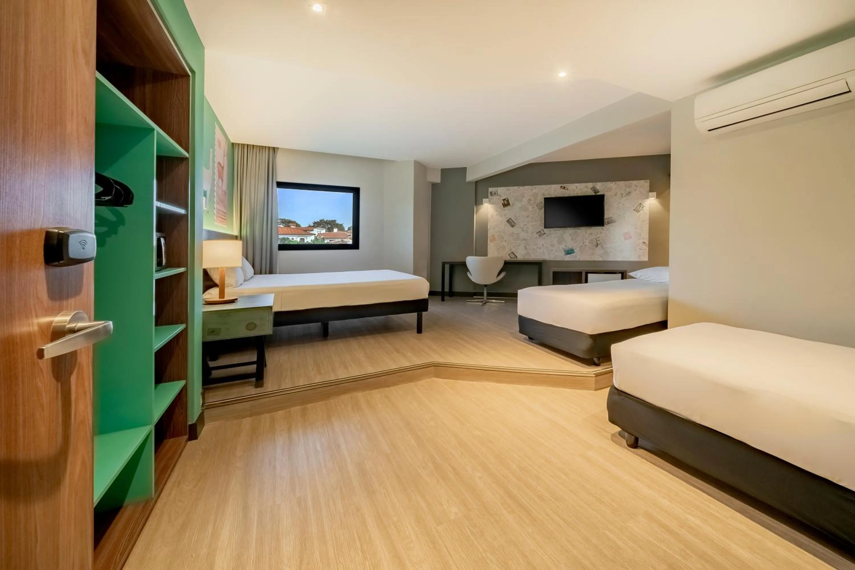 Bedroom, Bed in ibis Styles Sorocaba Santa Rosalia