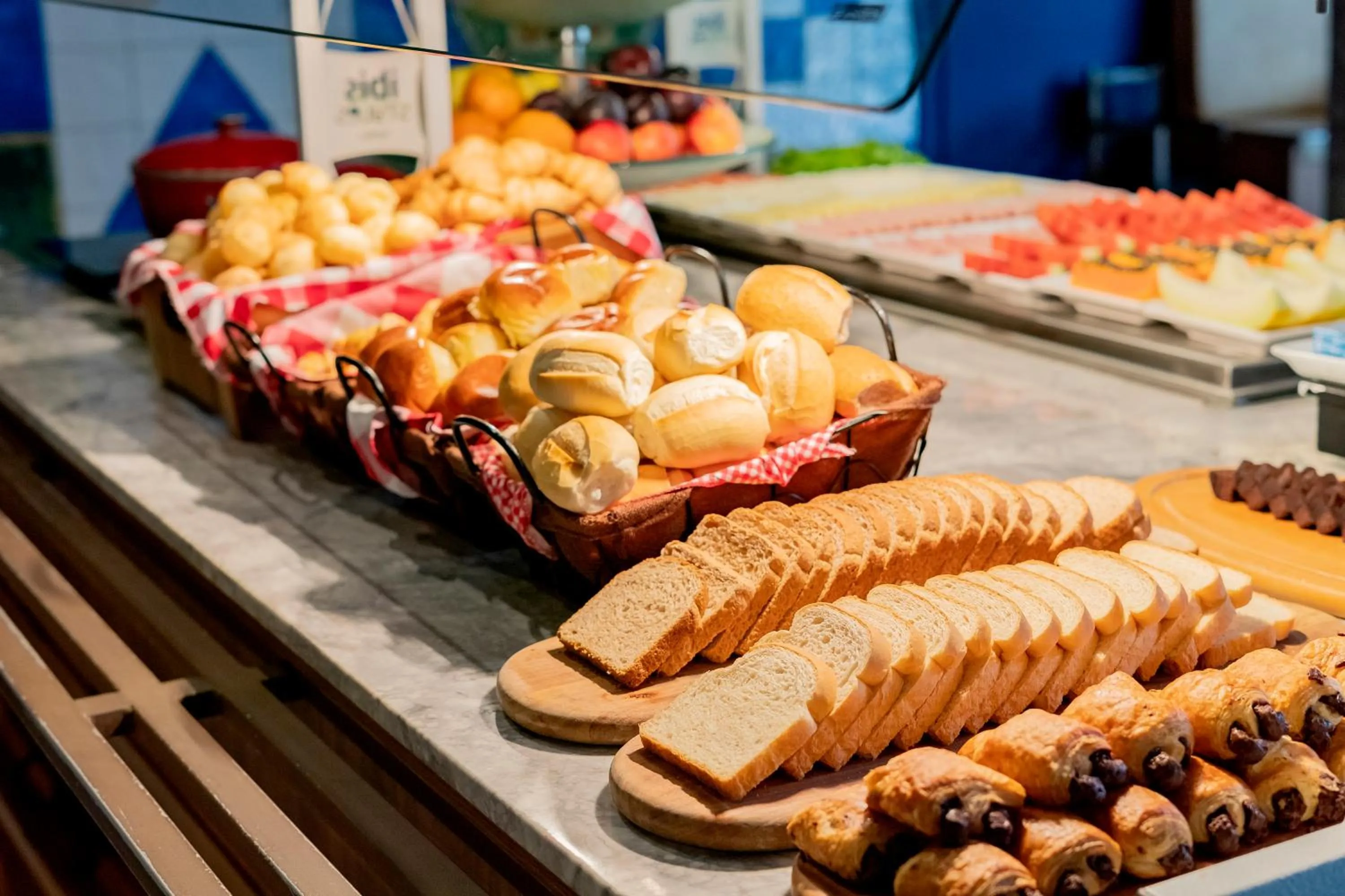 Buffet breakfast in ibis Styles Sorocaba Santa Rosalia