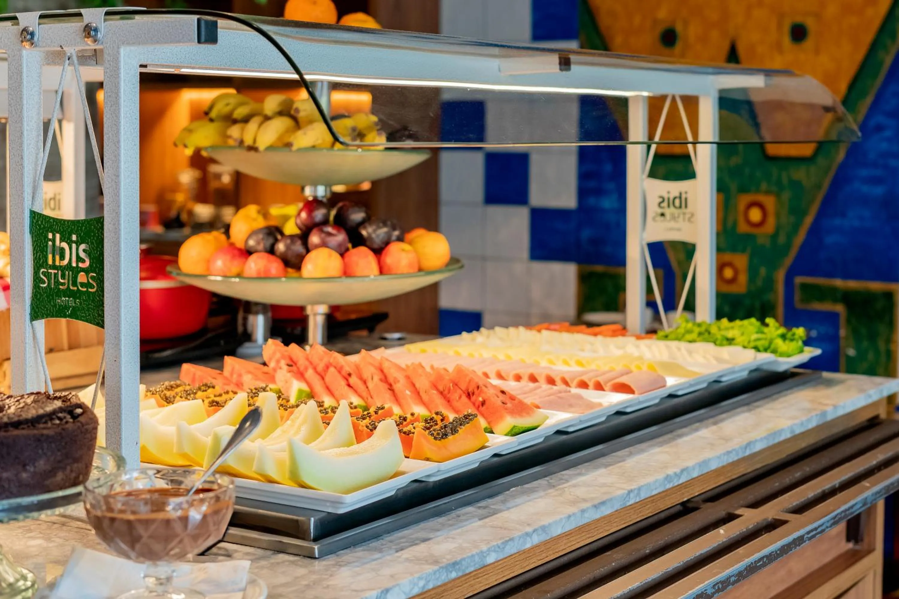 Buffet breakfast in ibis Styles Sorocaba Santa Rosalia