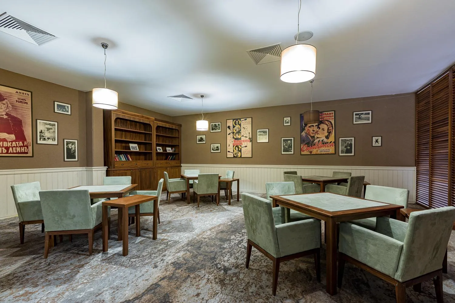 Communal lounge/ TV room in Interhotel Sandanski