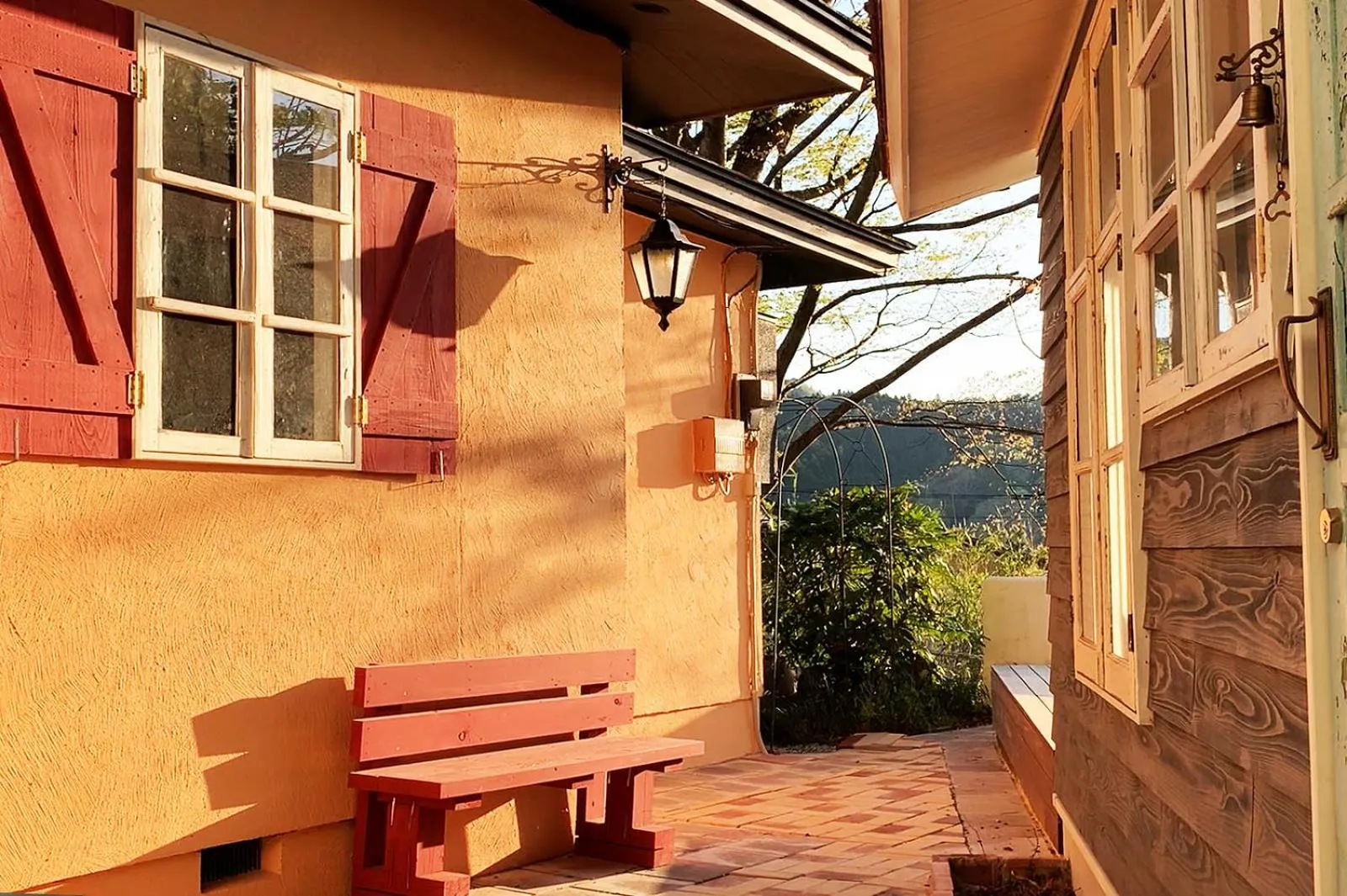 Property building in Saku Cafe