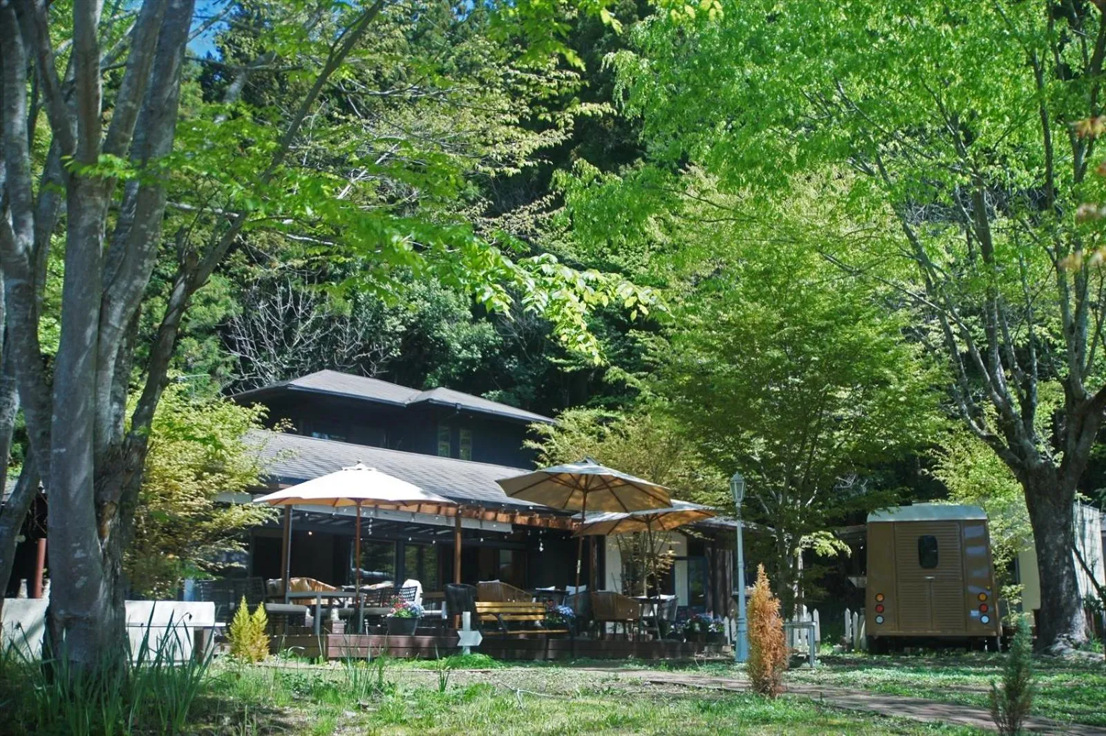 Property building in Saku Cafe