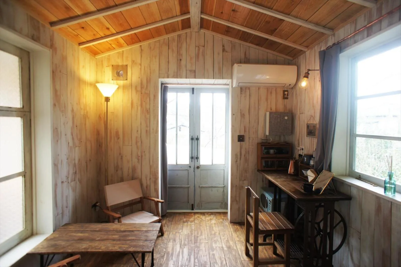 Seating area in Saku Cafe