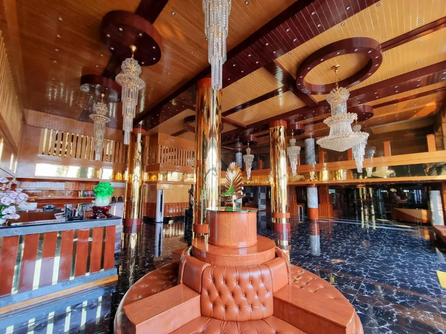 Lobby or reception in Grand Parazo Hotel Suvarnbhumi Airport