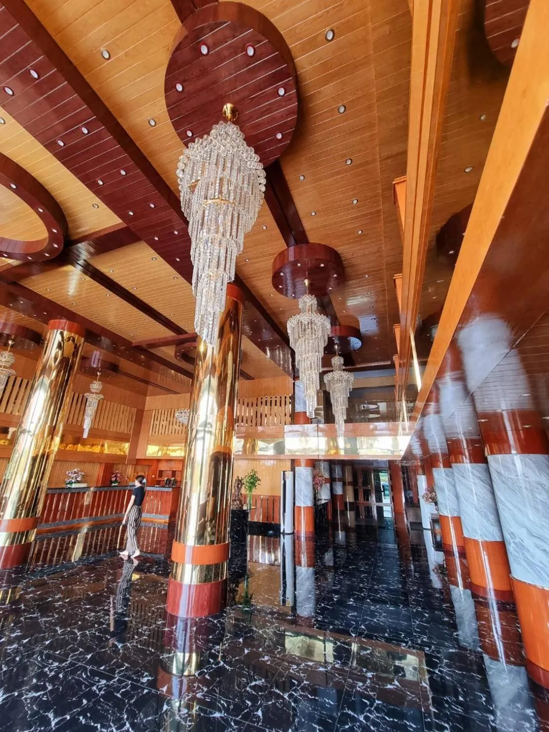 Lobby or reception in Grand Parazo Hotel Suvarnbhumi Airport