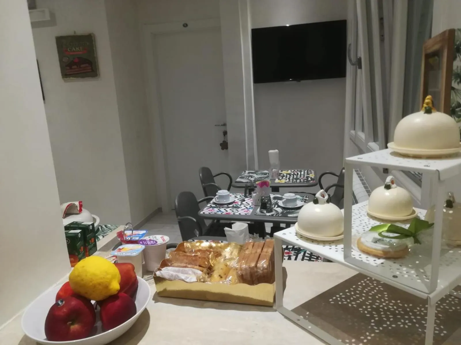 Food and drinks in B&B La Palmetta