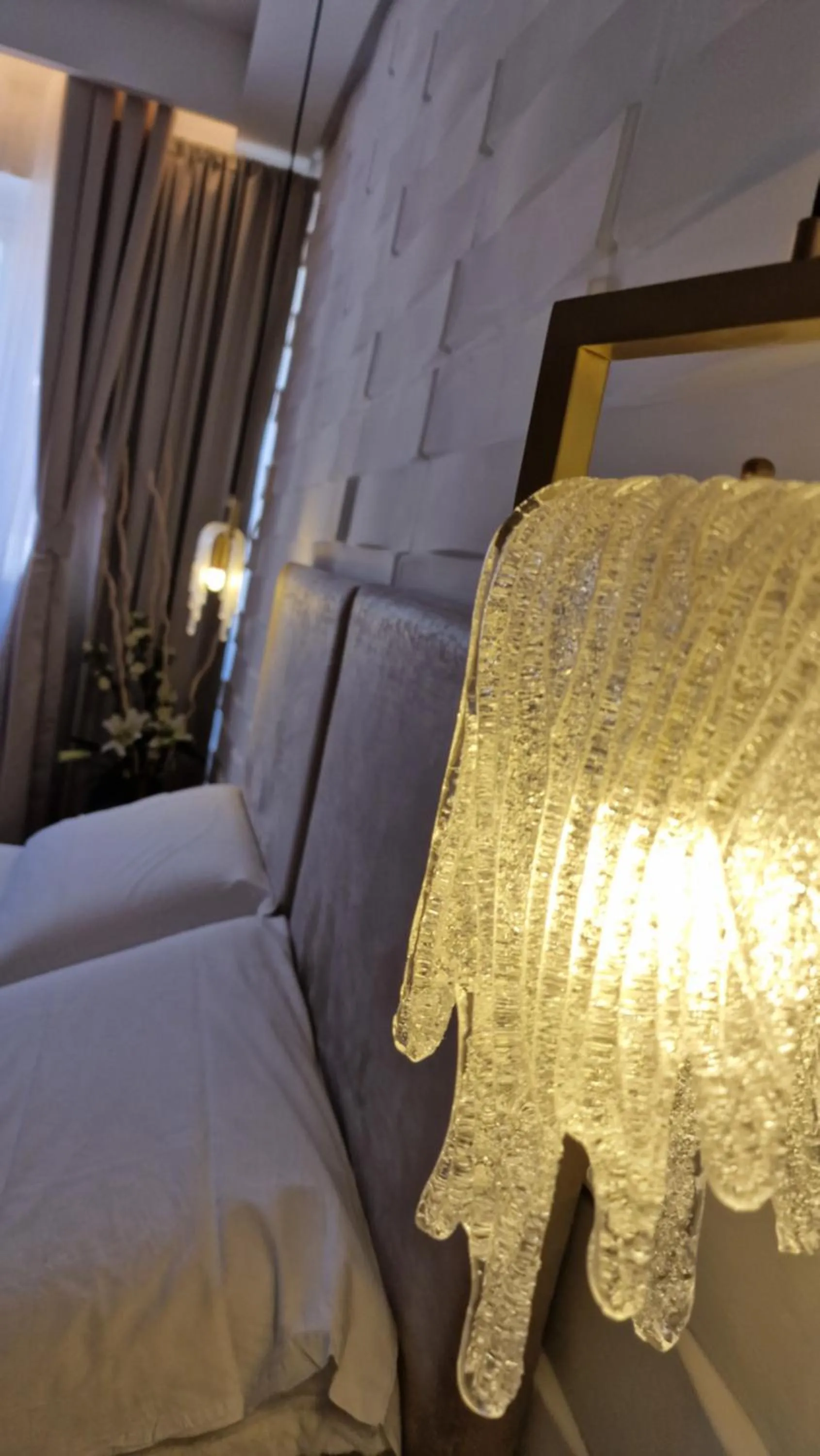 Decorative detail, Bed in Livingvaticano