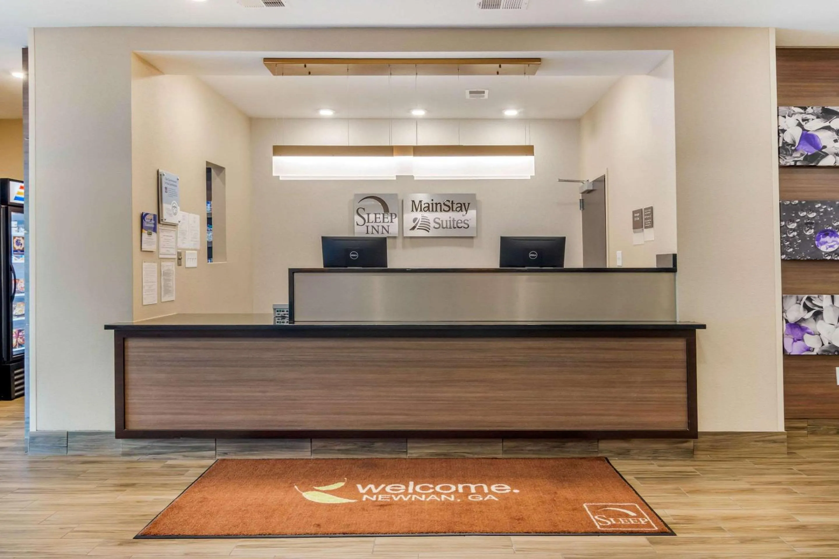 Lobby or reception in MainStay Suites Newnan Atlanta South