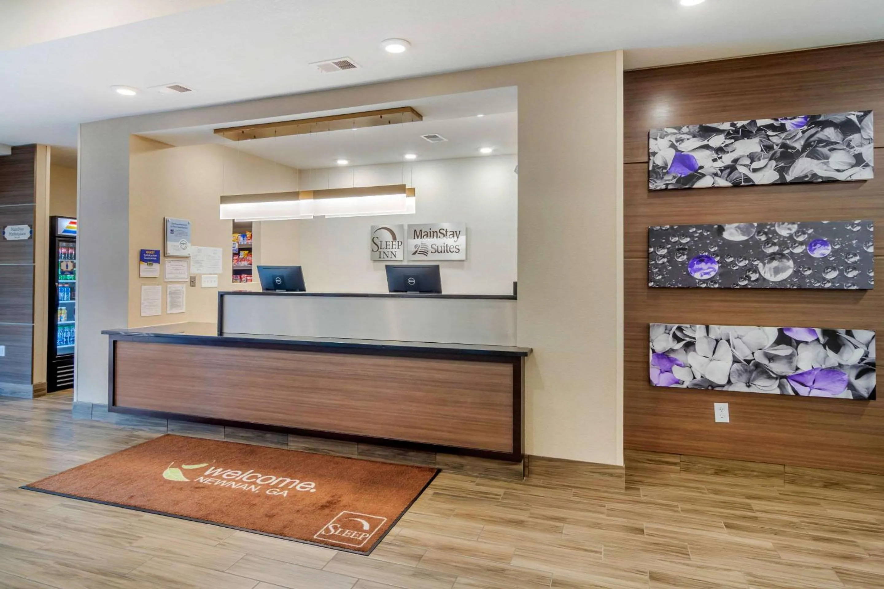 Lobby or reception in MainStay Suites Newnan Atlanta South
