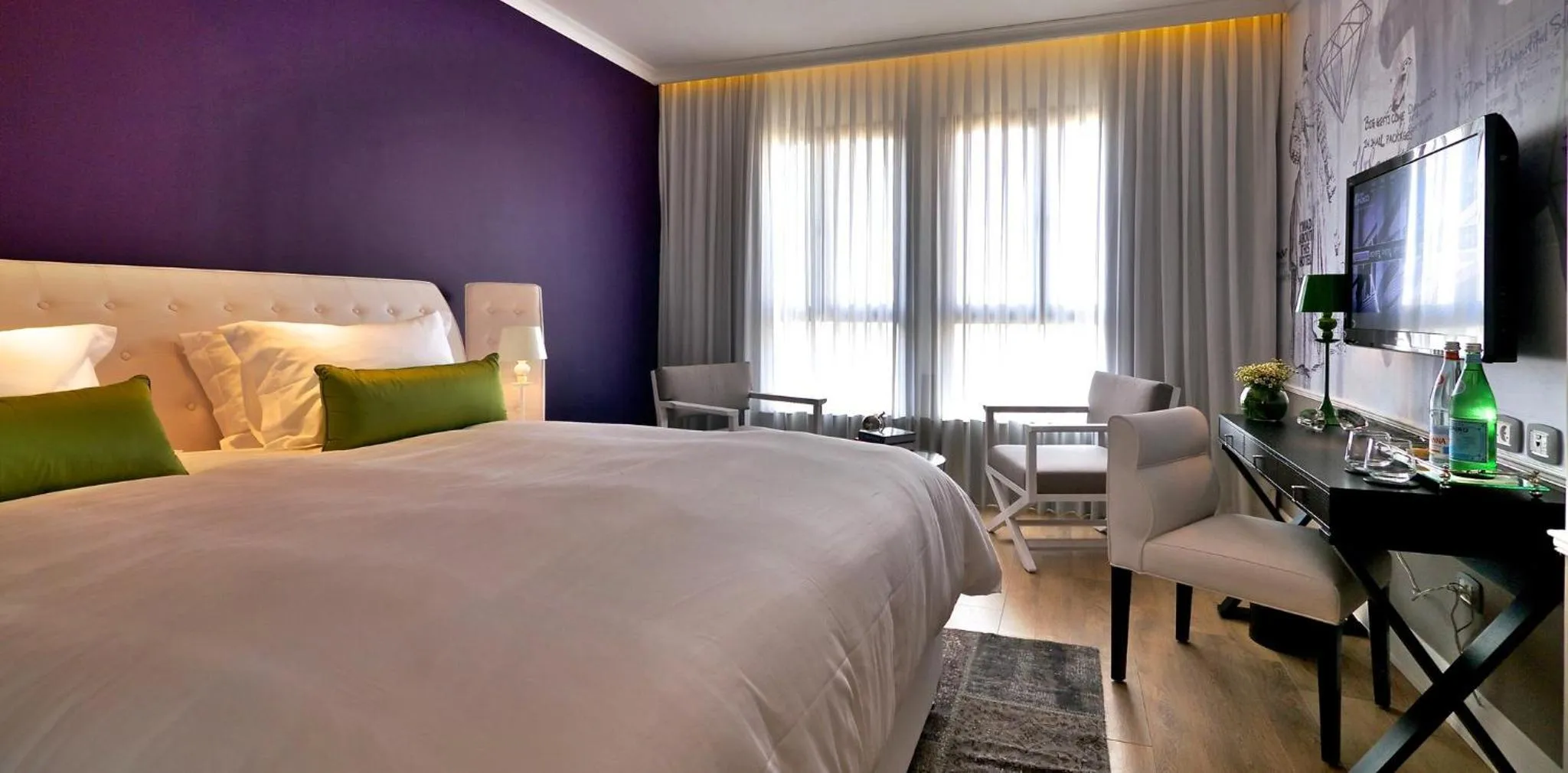 Photo of the whole room, Bed in Hotel Indigo Tel Aviv - Diamond District by IHG