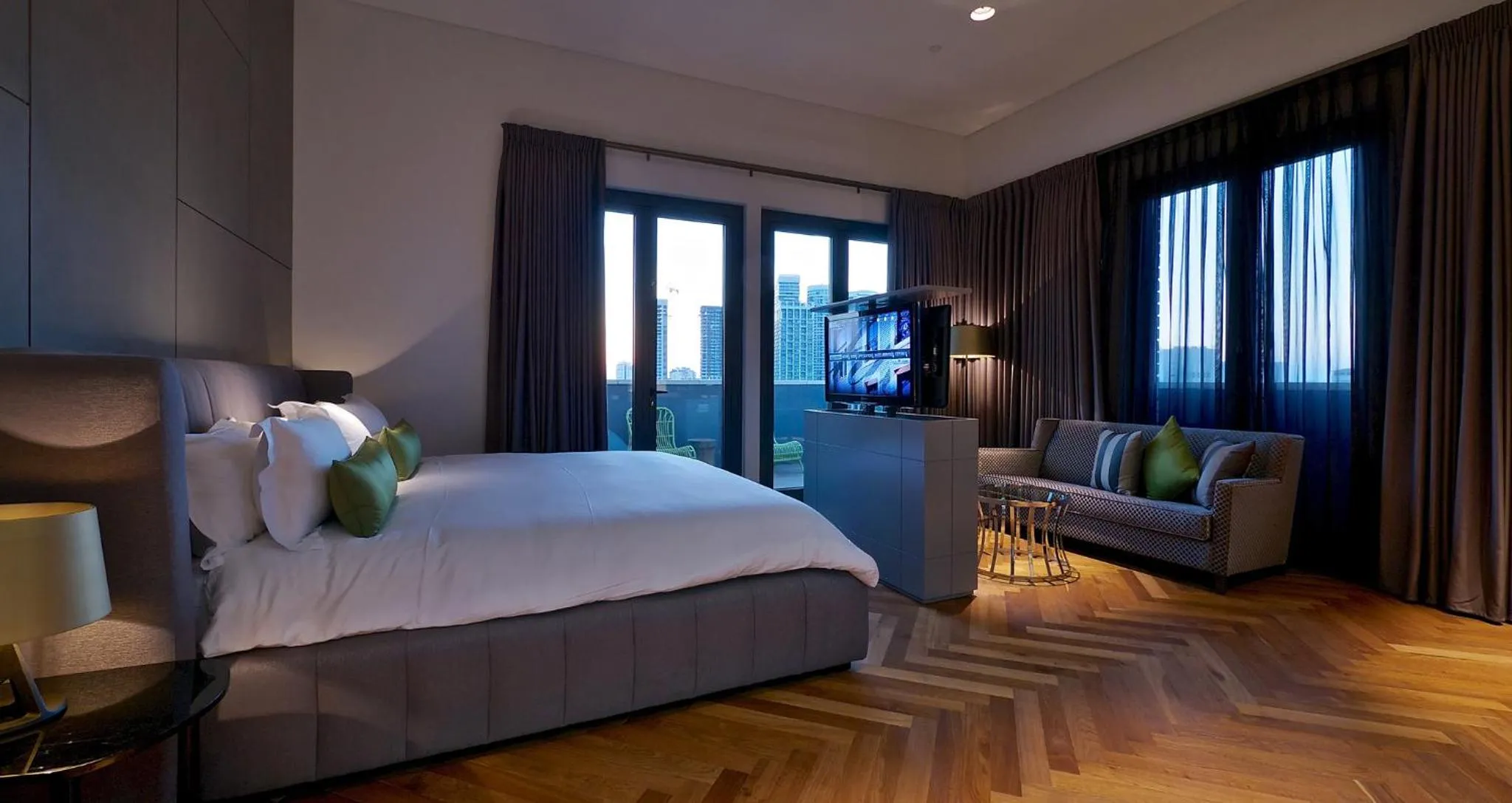 Photo of the whole room, Bed in Hotel Indigo Tel Aviv - Diamond District by IHG