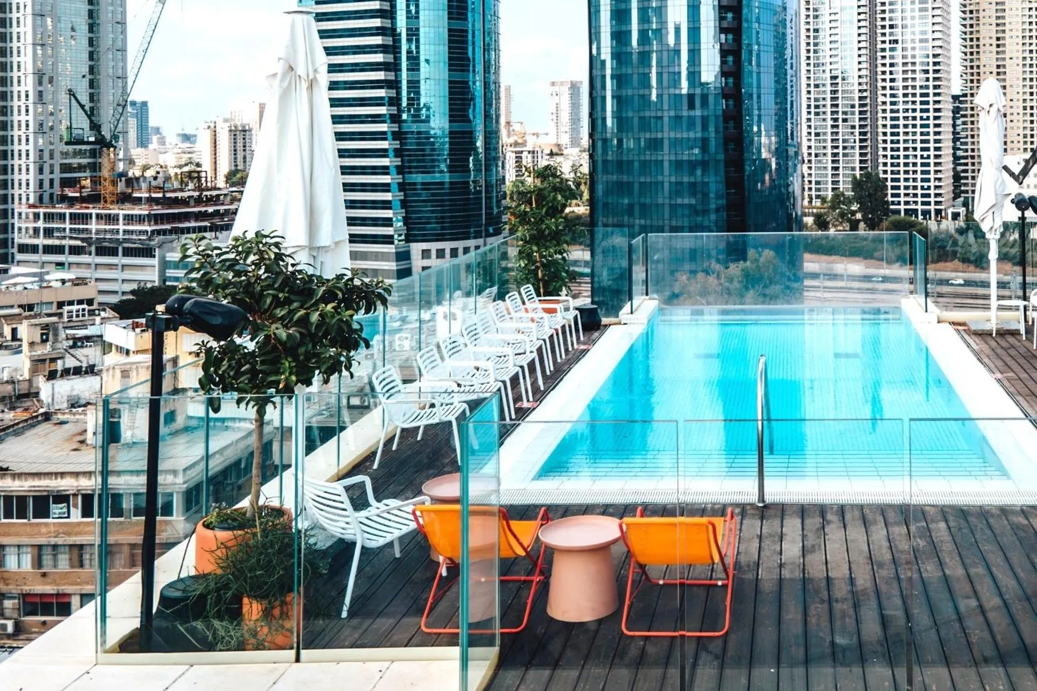 Pool view in Hotel Indigo Tel Aviv - Diamond District by IHG