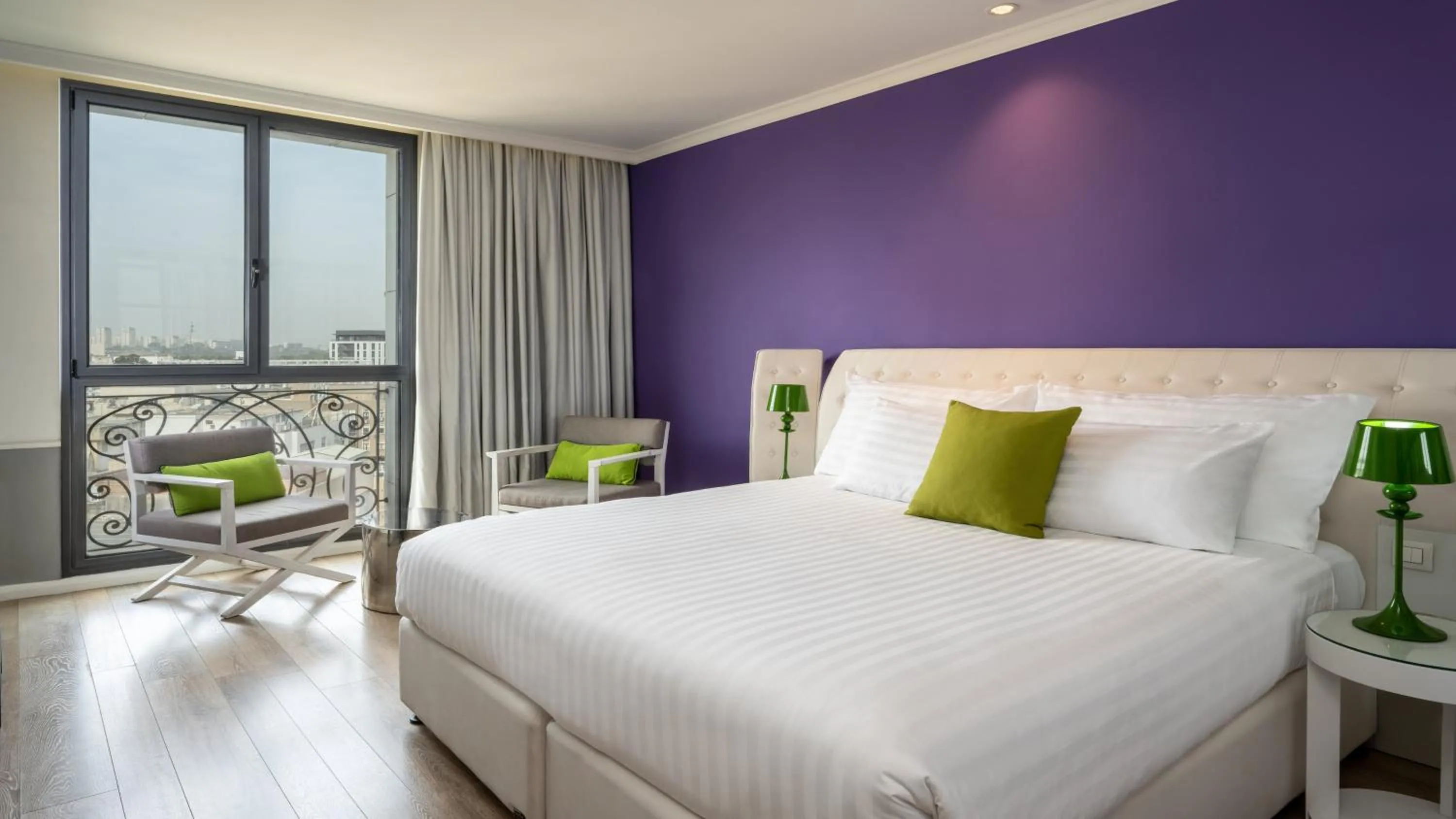 Photo of the whole room, Bed in Hotel Indigo Tel Aviv - Diamond District by IHG
