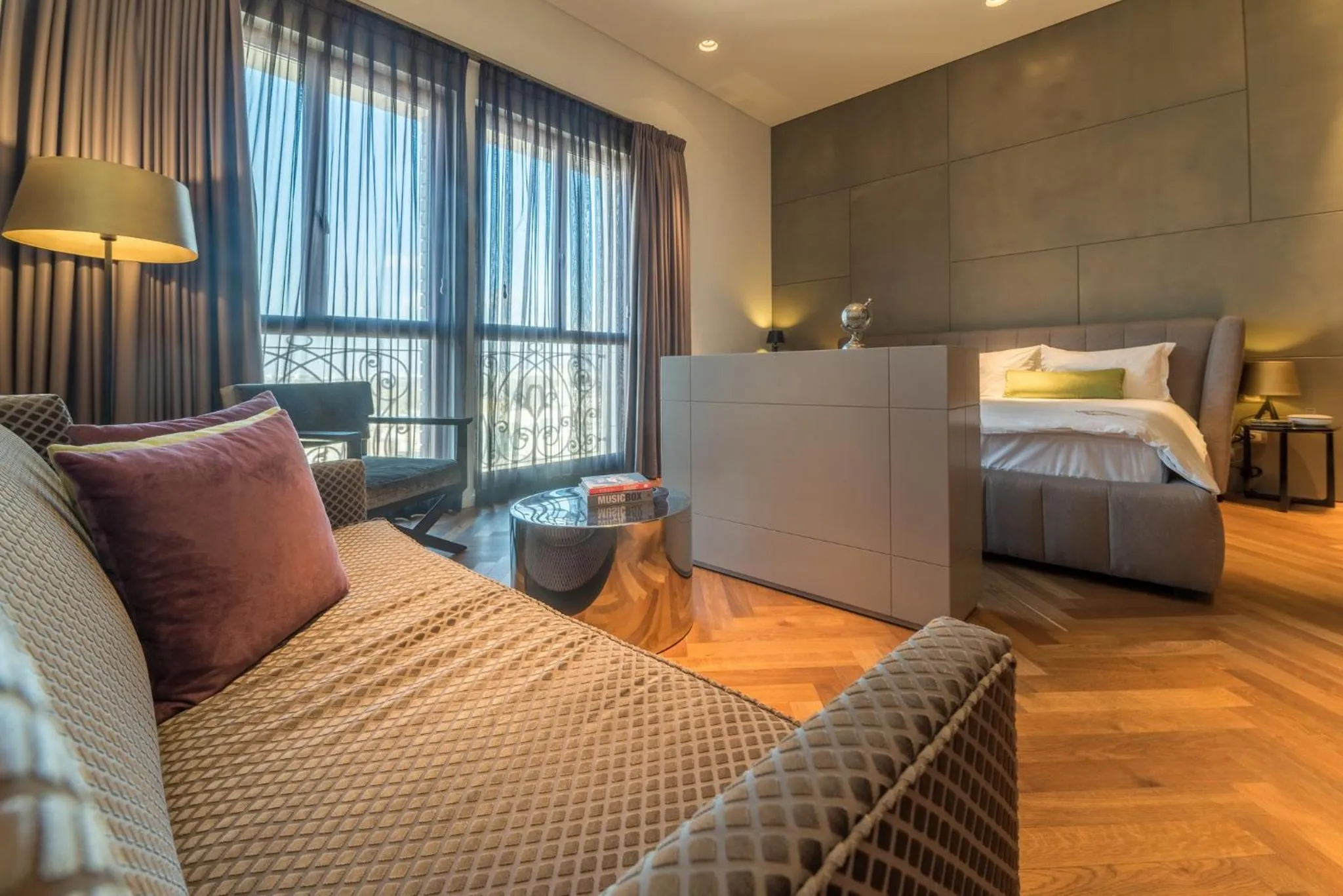 Photo of the whole room, Bed in Hotel Indigo Tel Aviv - Diamond District by IHG