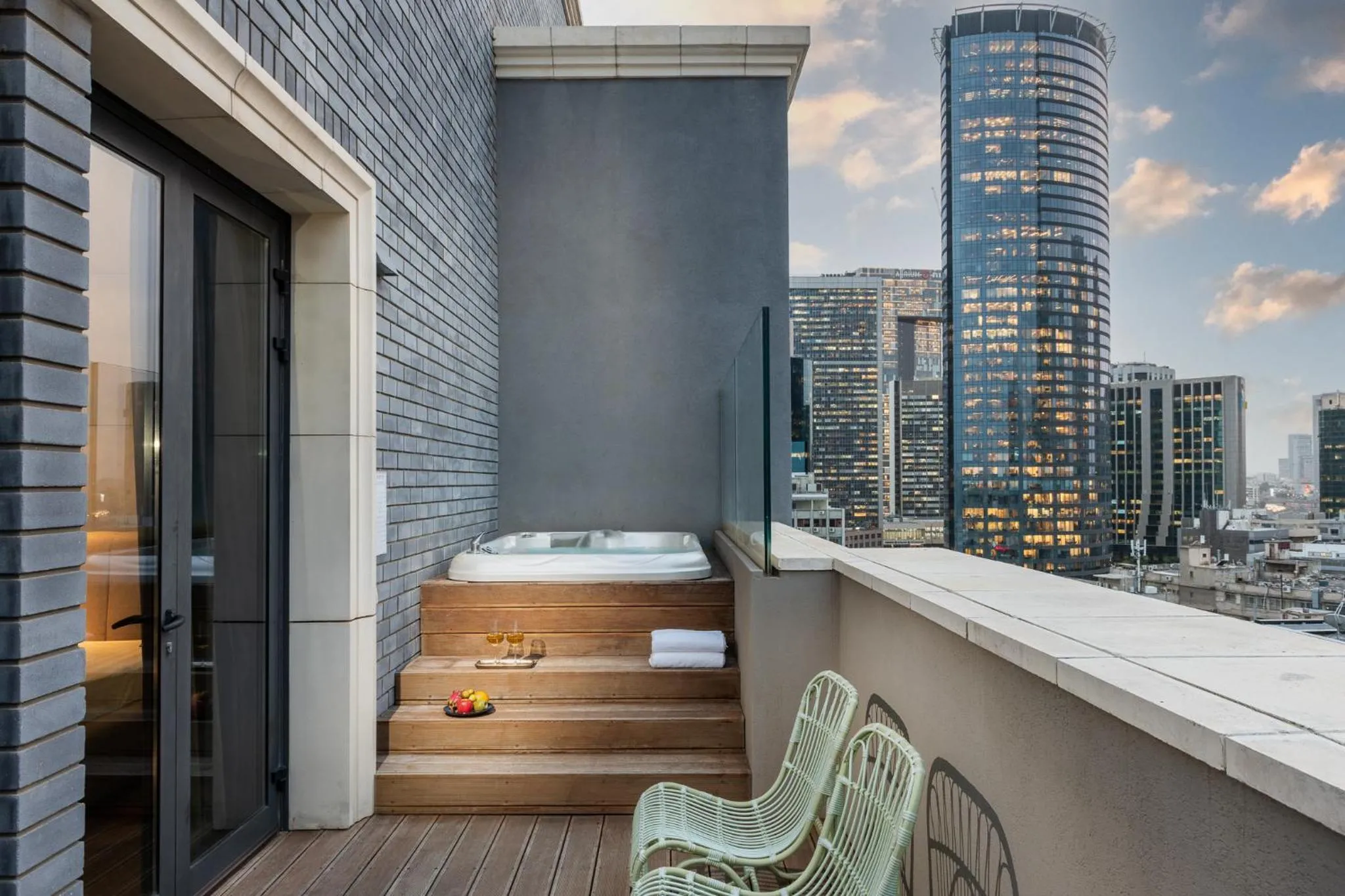 Balcony/Terrace in Hotel Indigo Tel Aviv - Diamond District by IHG