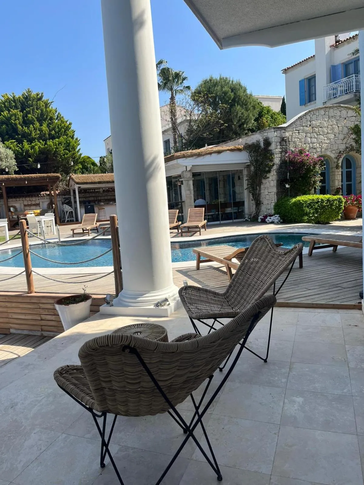 Balcony/Terrace in Port Alacati Hotel