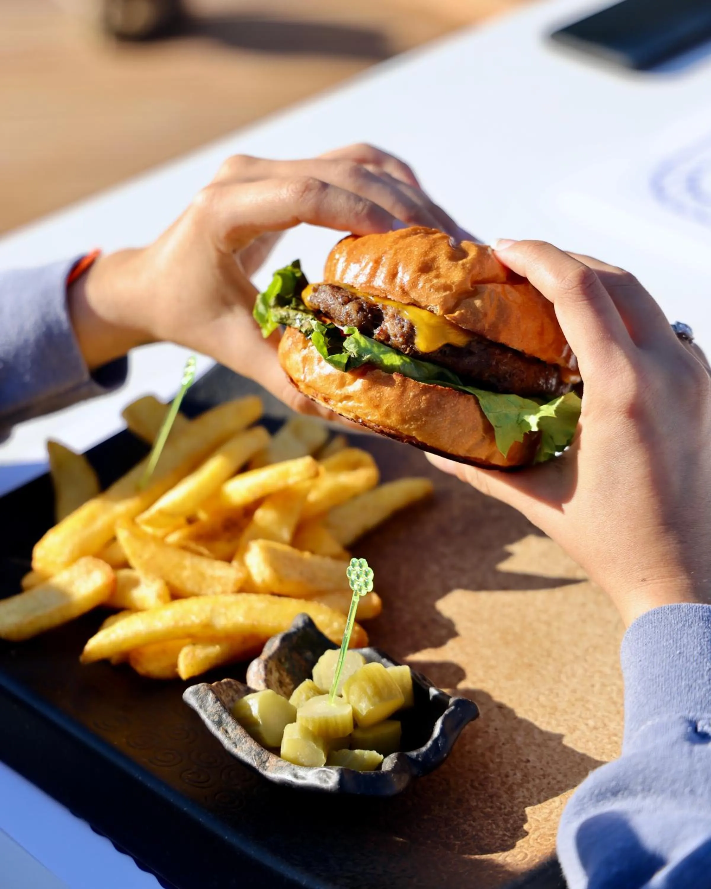 Food and drinks in Port Alacati Hotel