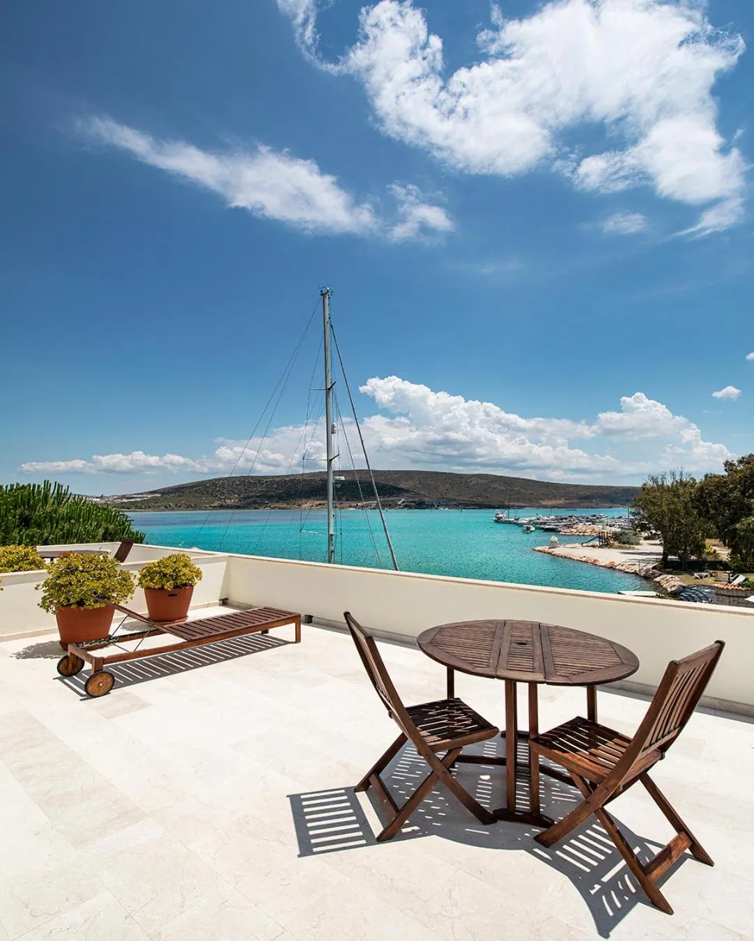 Balcony/Terrace in Port Alacati Hotel