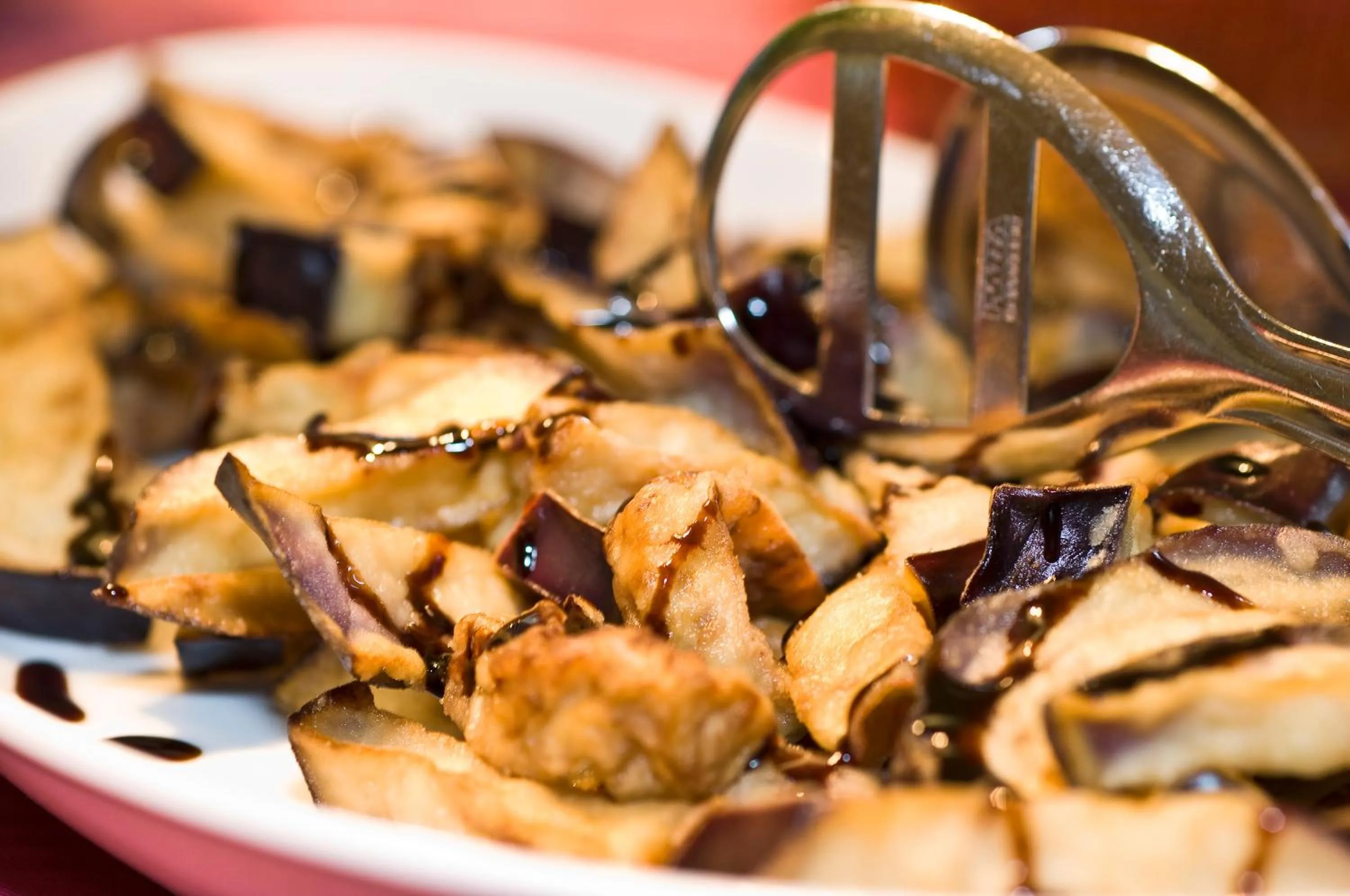 Food close-up in Hotel Donatello