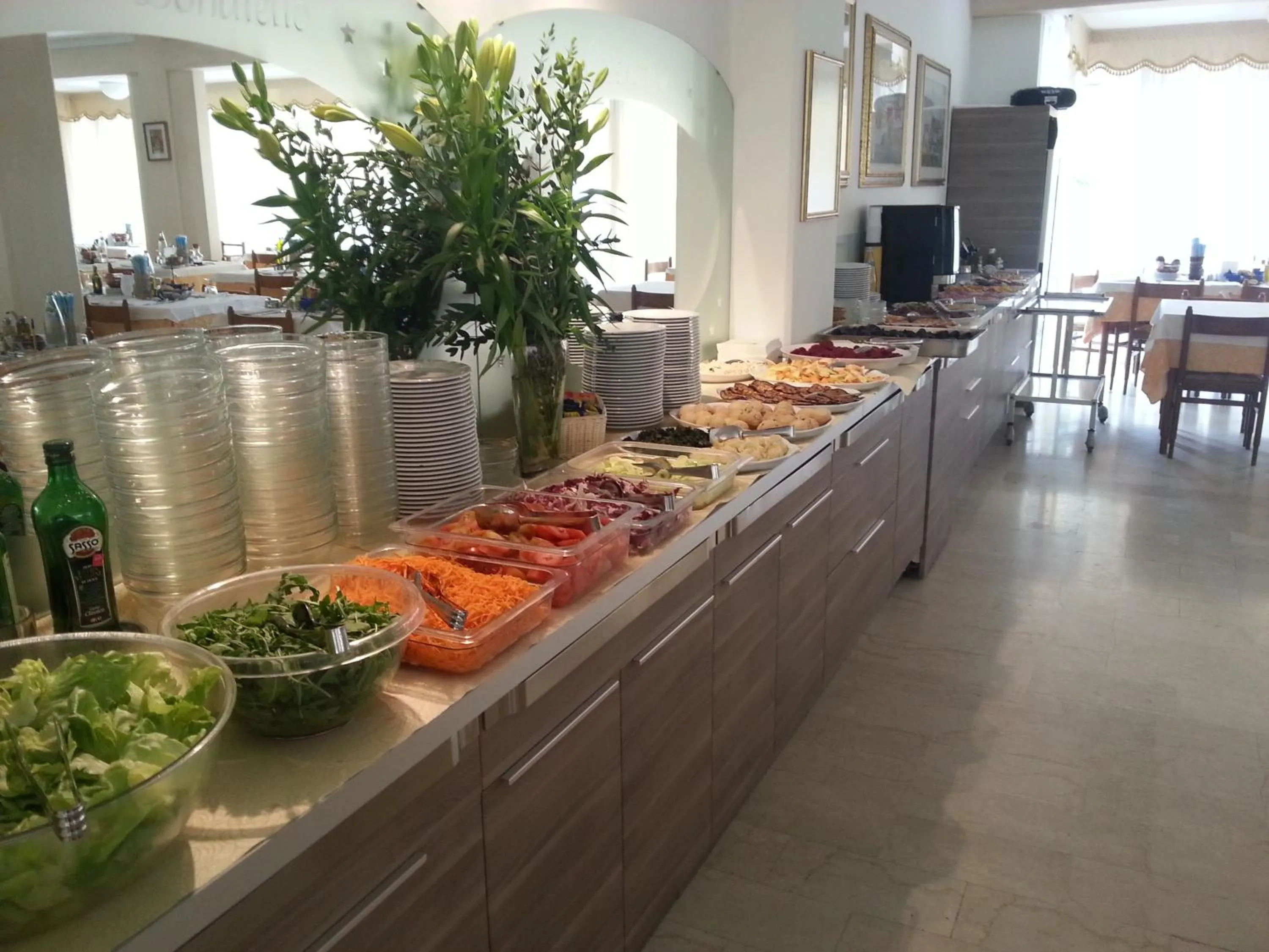 Restaurant/places to eat in Hotel Donatello