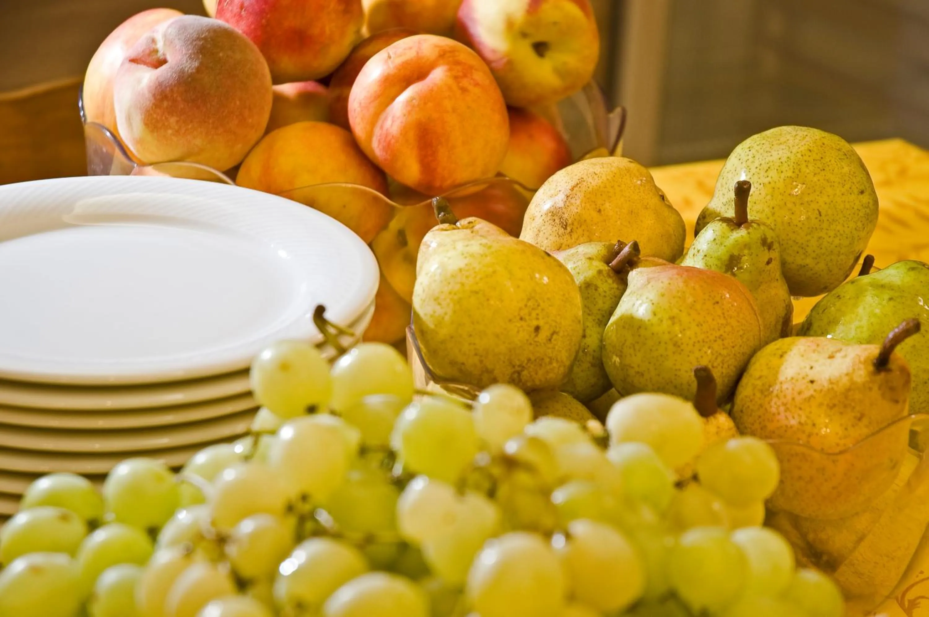 Food and drinks in Hotel Donatello