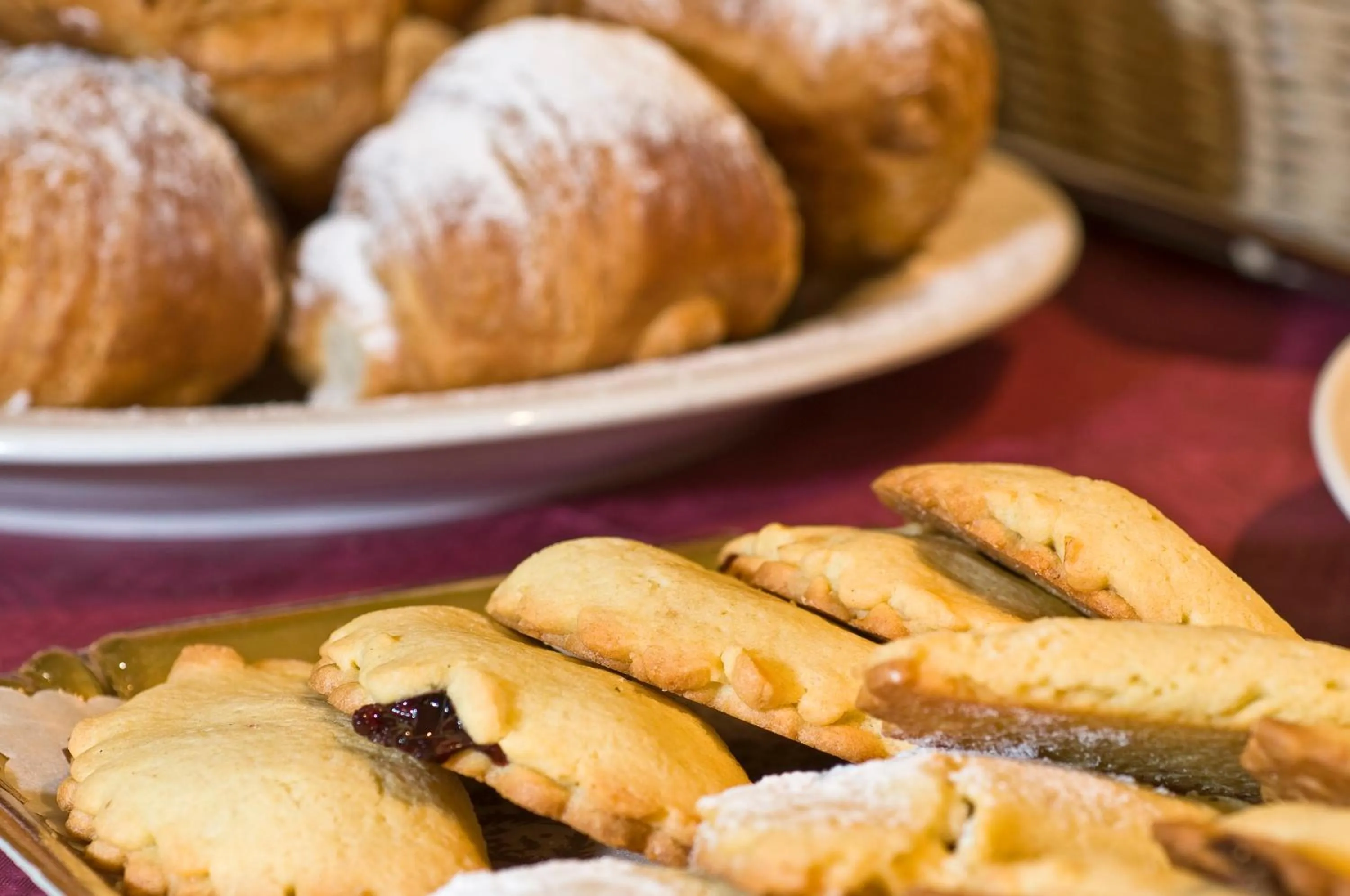 Italian breakfast in Hotel Donatello