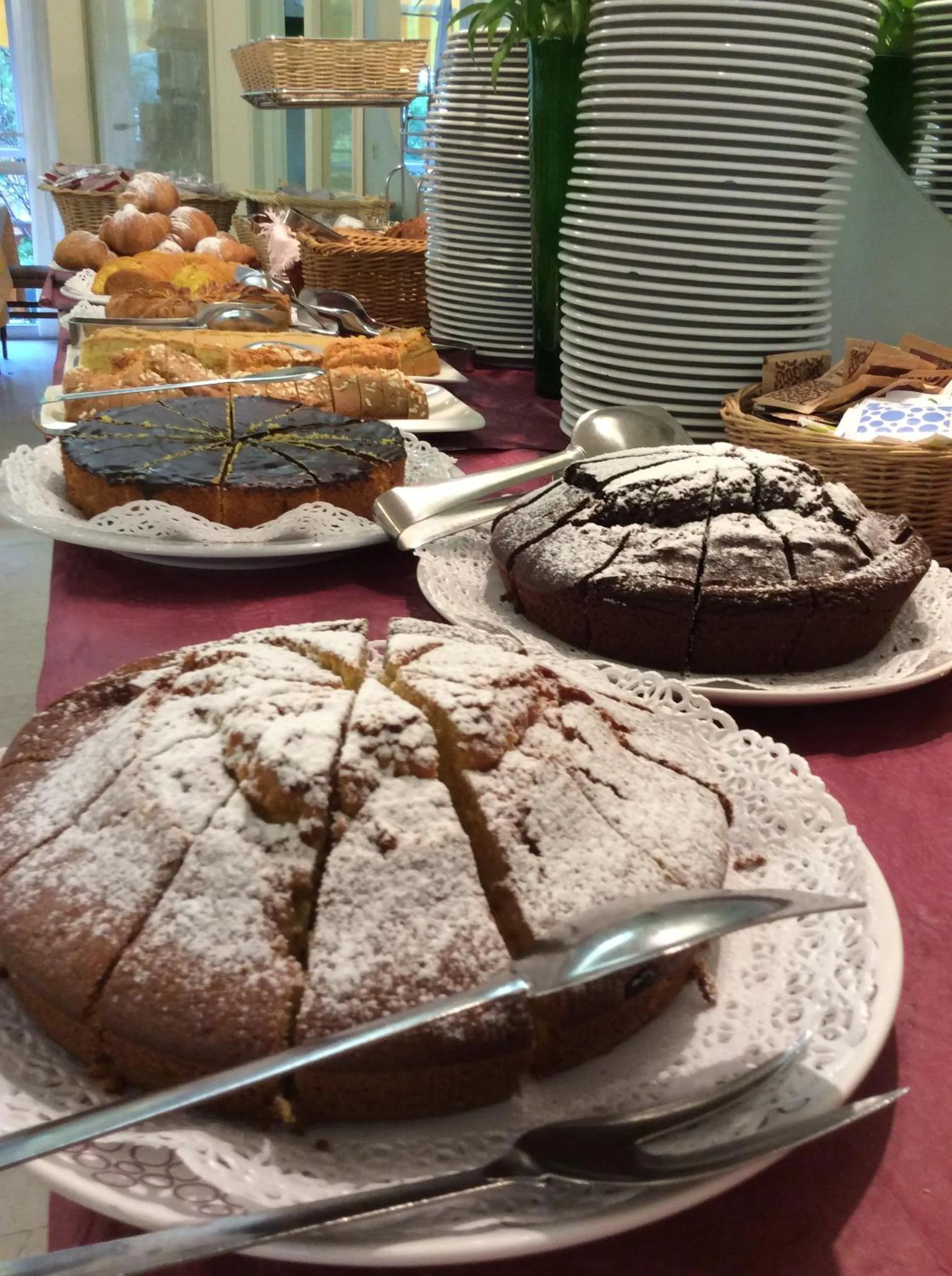 Food close-up in Hotel Donatello
