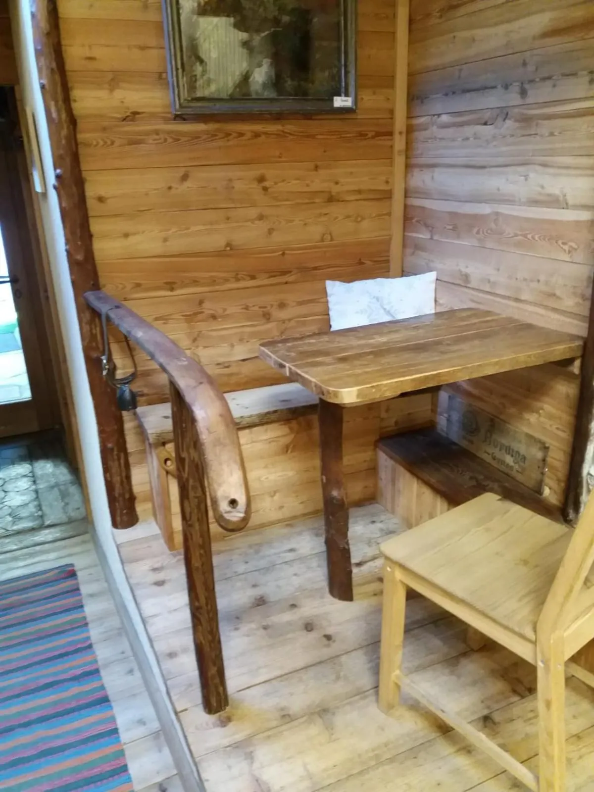 Dining area in Osteria l'iero d'Eima'