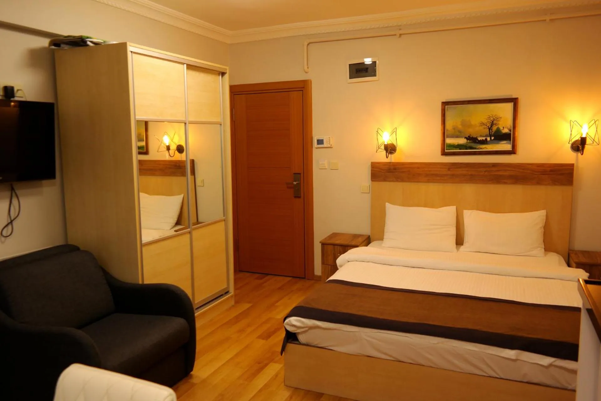 Bed in Sheriff Residence