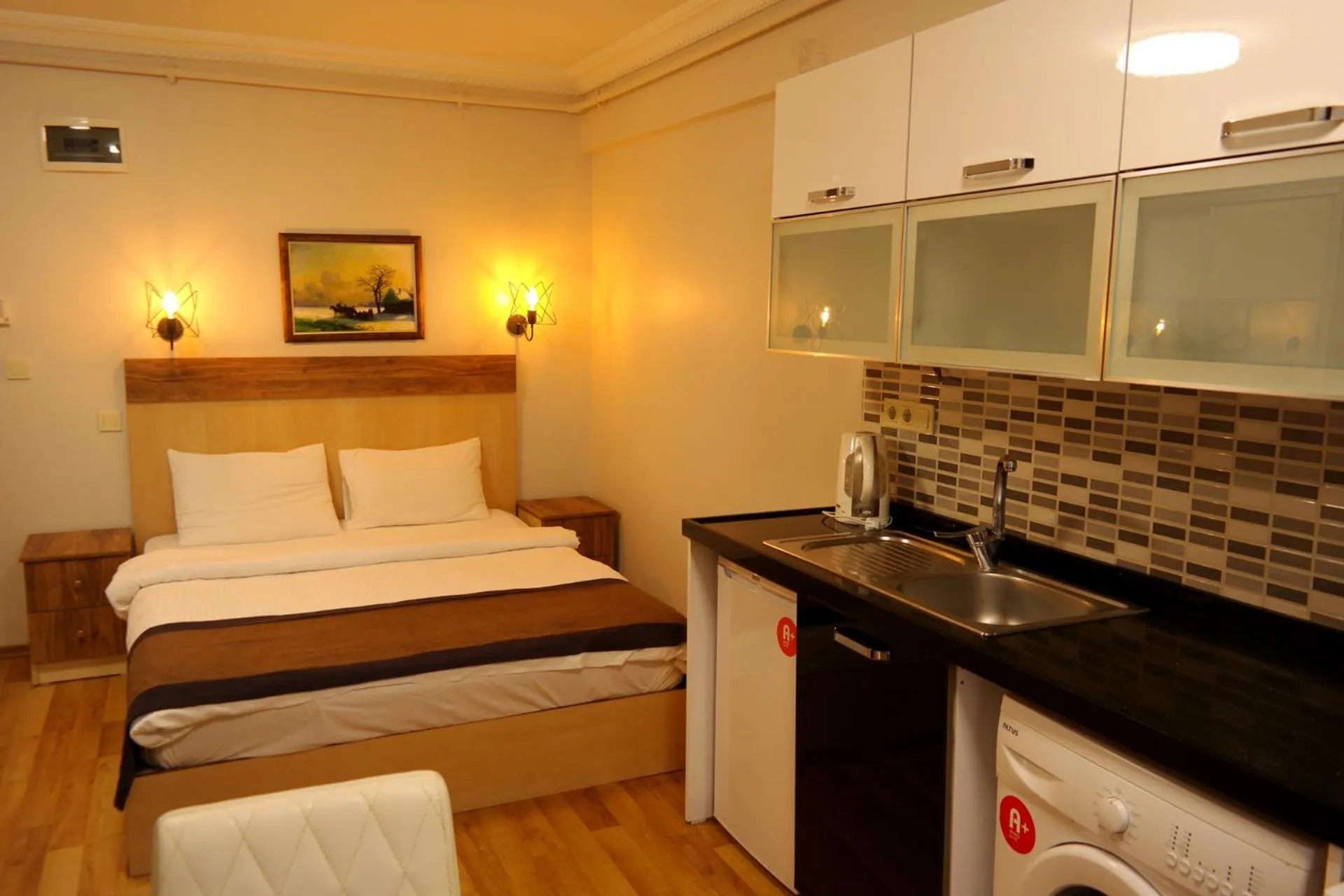 Bed in Sheriff Residence