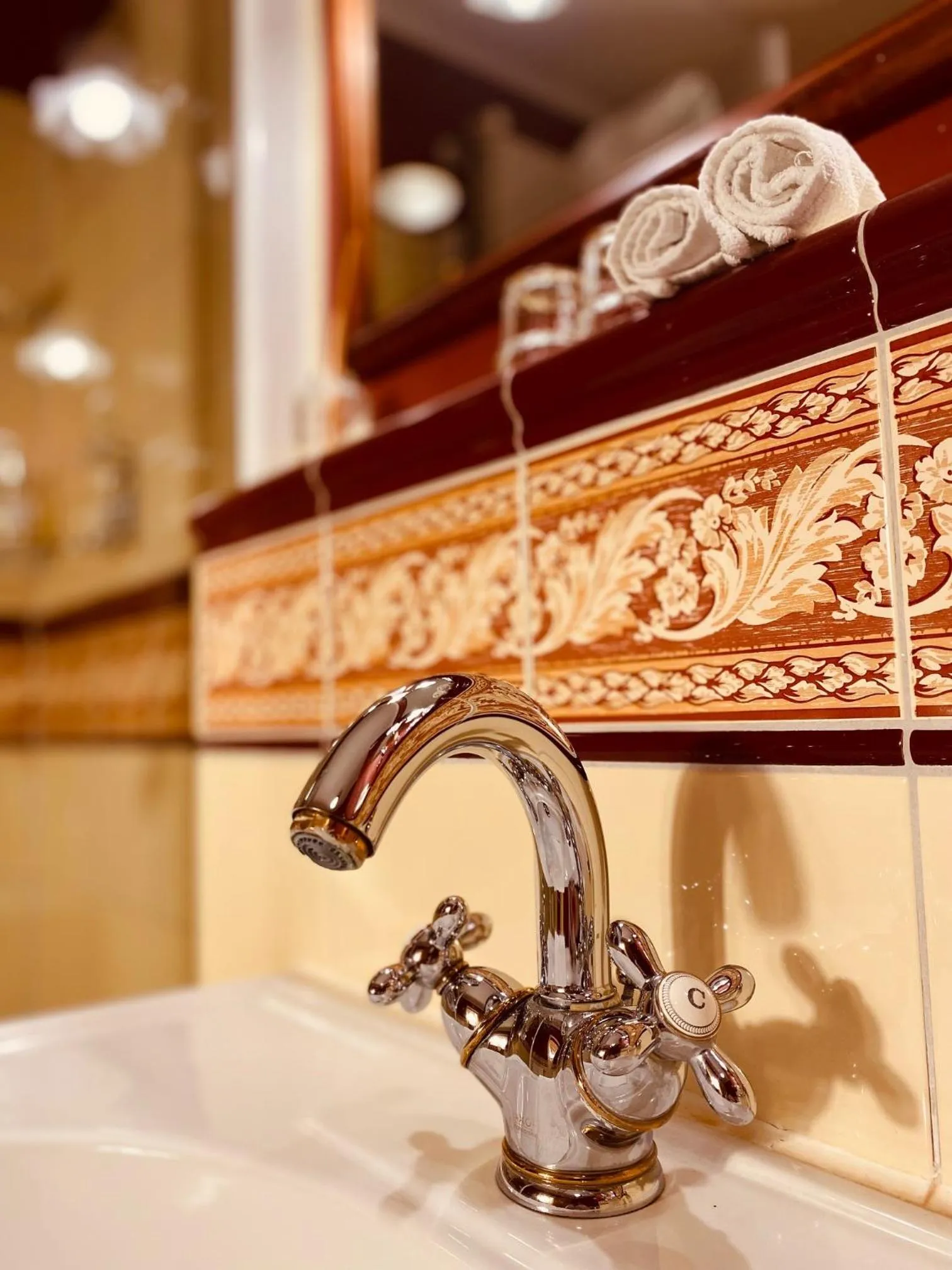 Bathroom in Landhaus Eggert