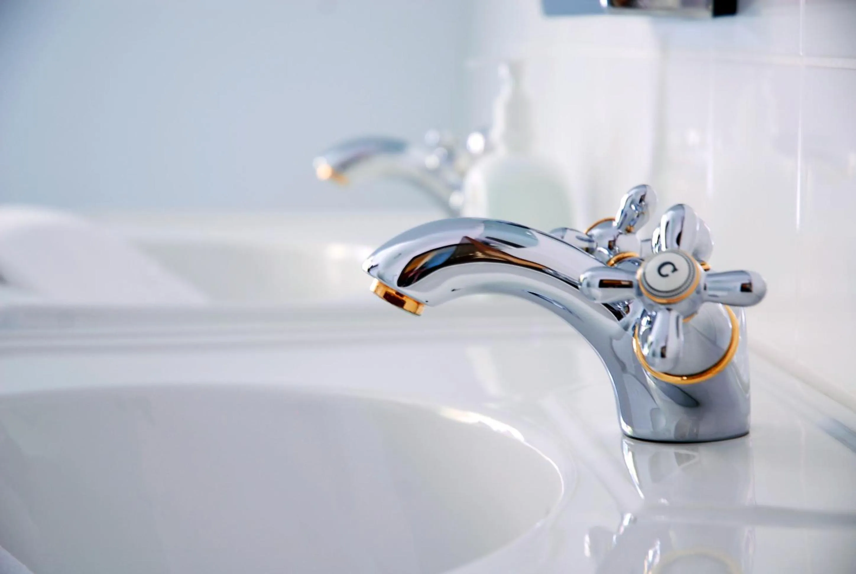 Bathroom in Landhaus Eggert