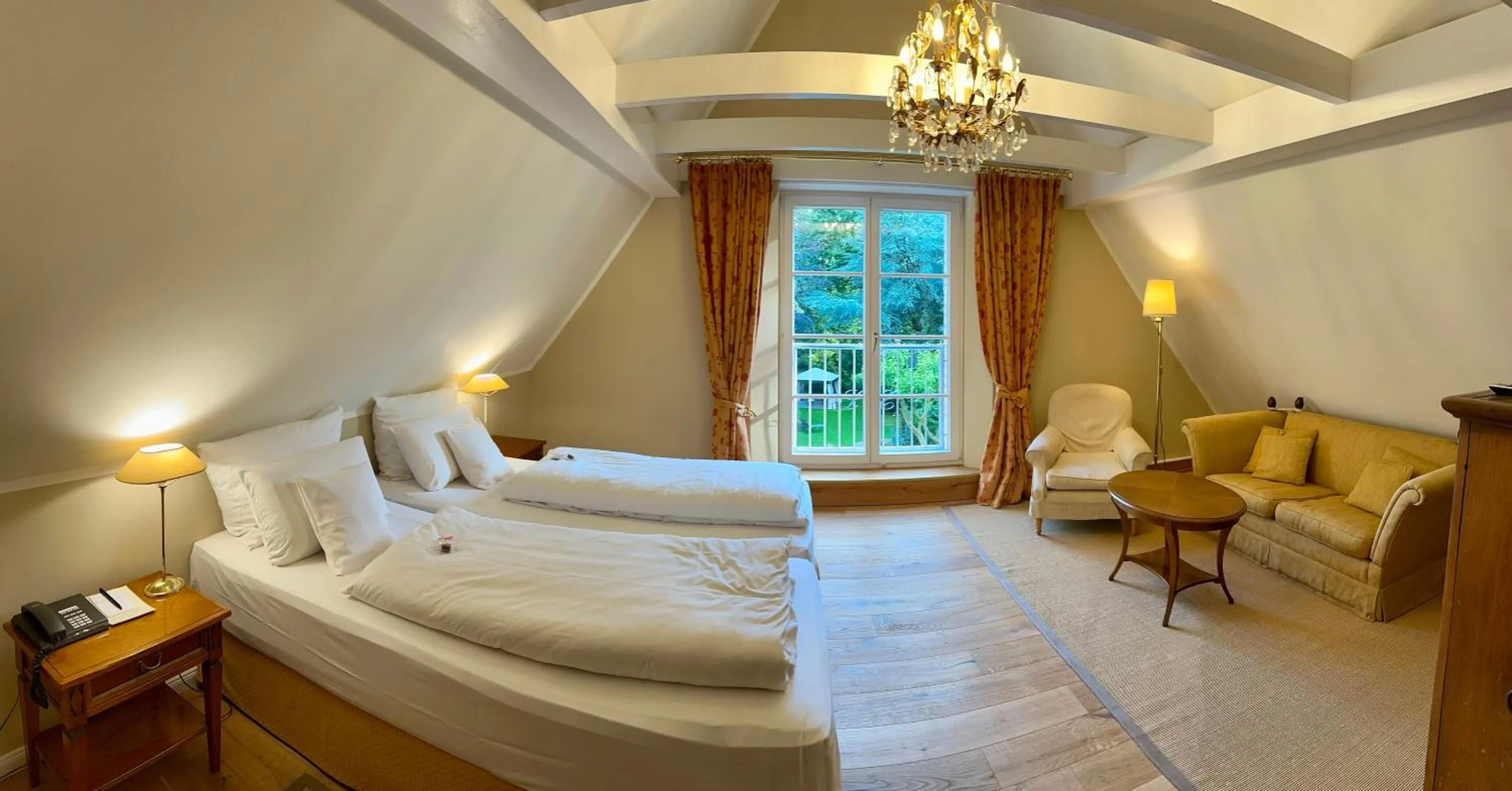 Bedroom, Bed in Landhaus Eggert