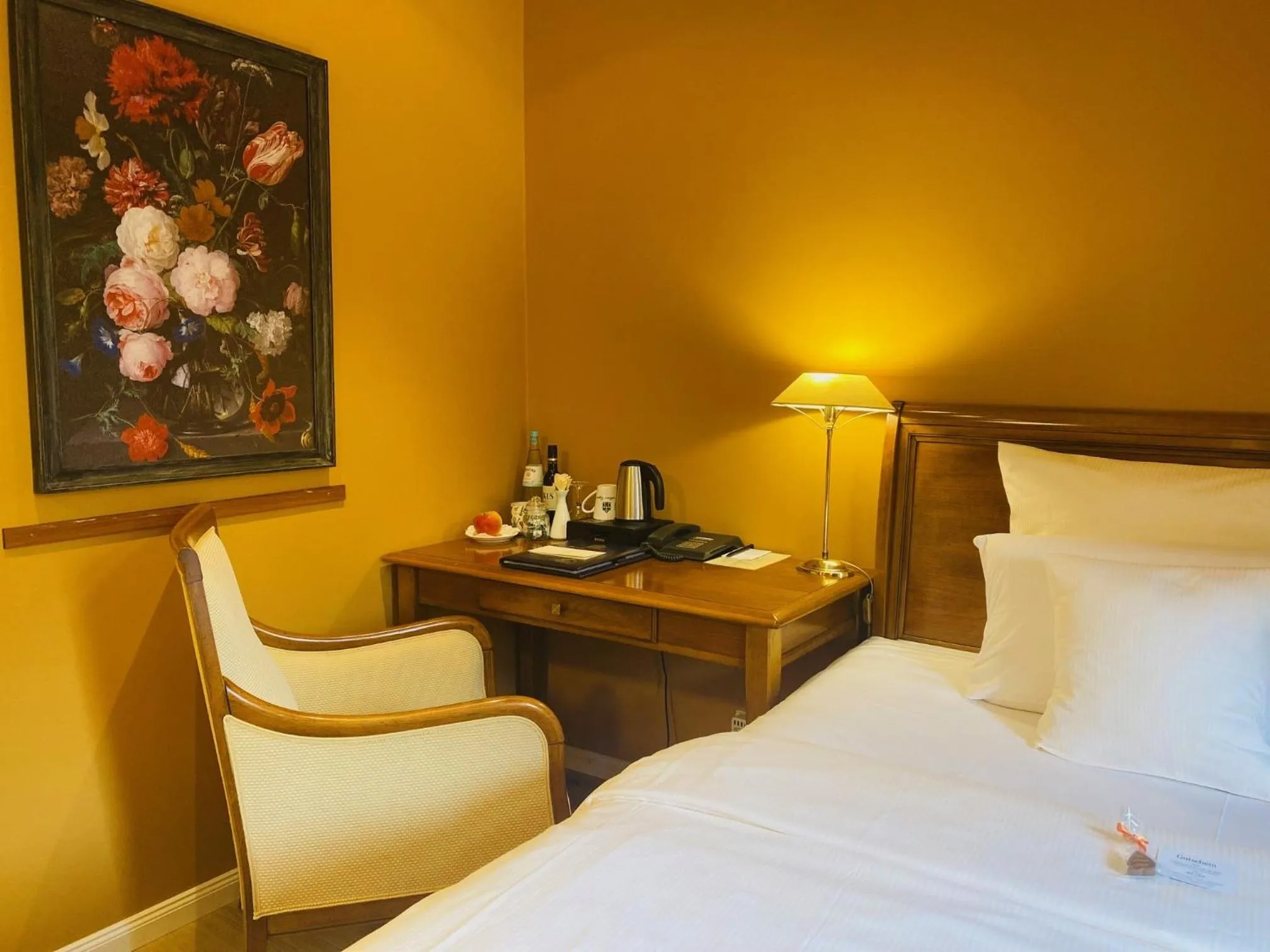 Bedroom, Bed in Landhaus Eggert