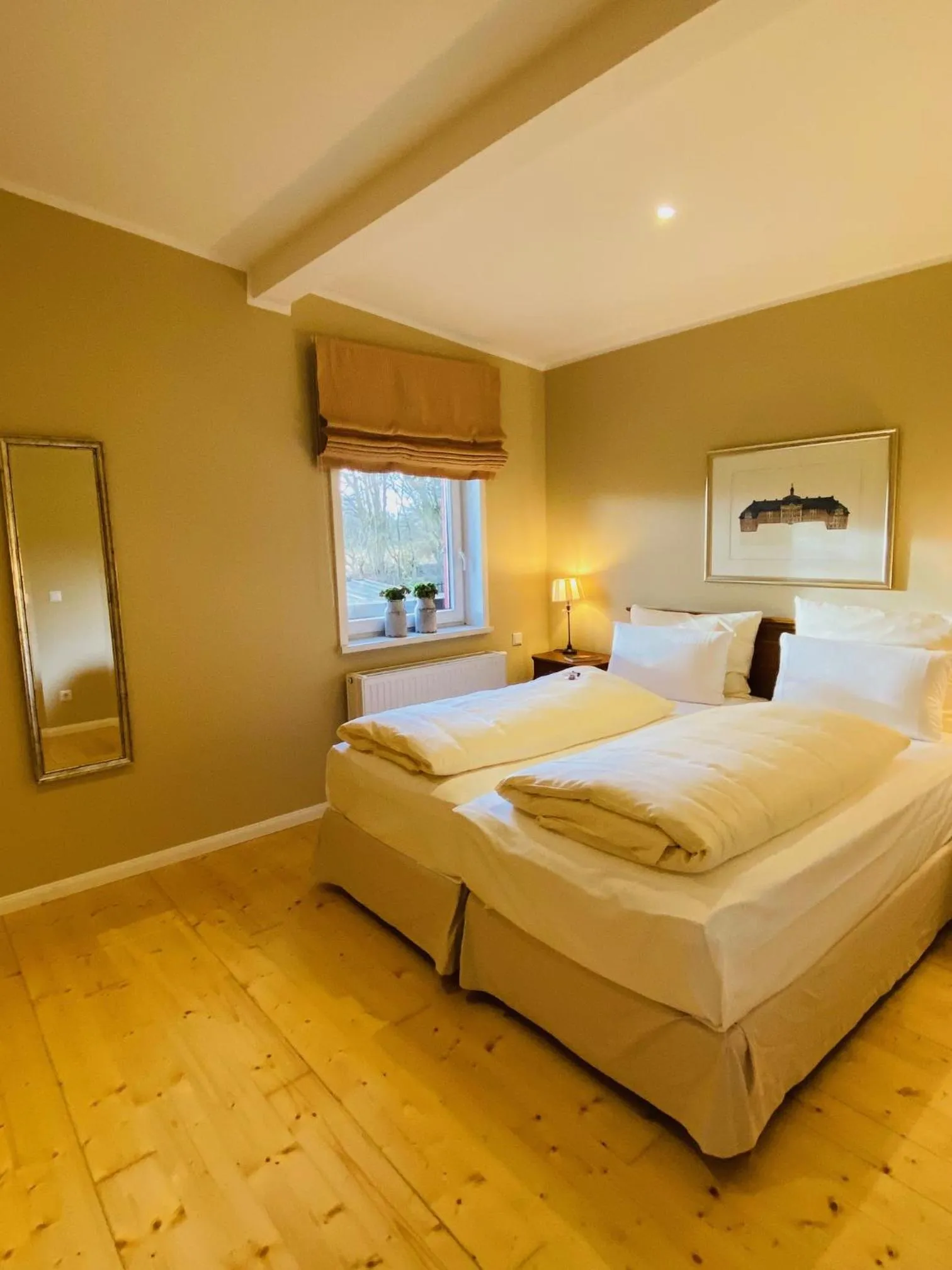 Bedroom, Bed in Landhaus Eggert