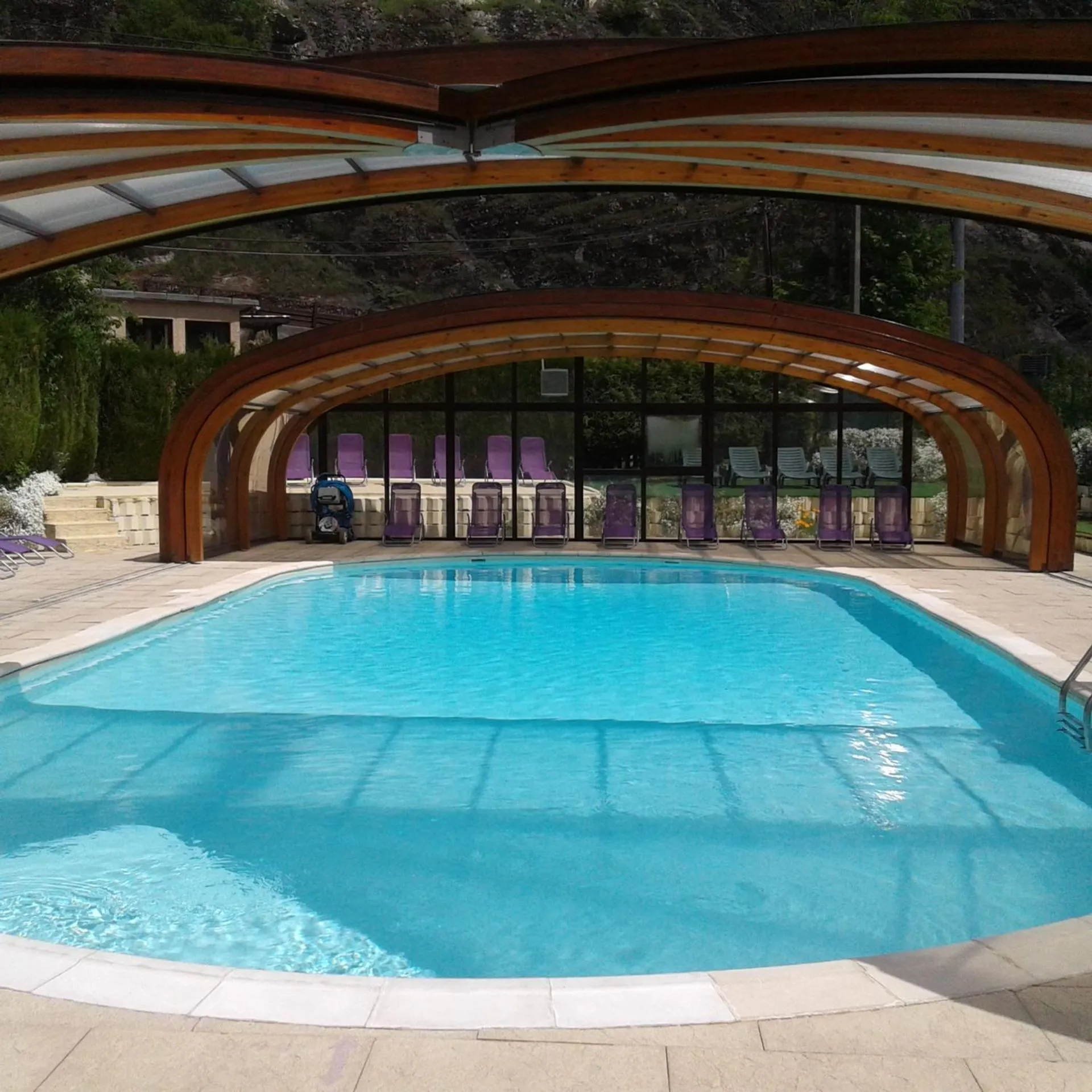 Swimming pool in A La Rencontre Du Soleil - Camping