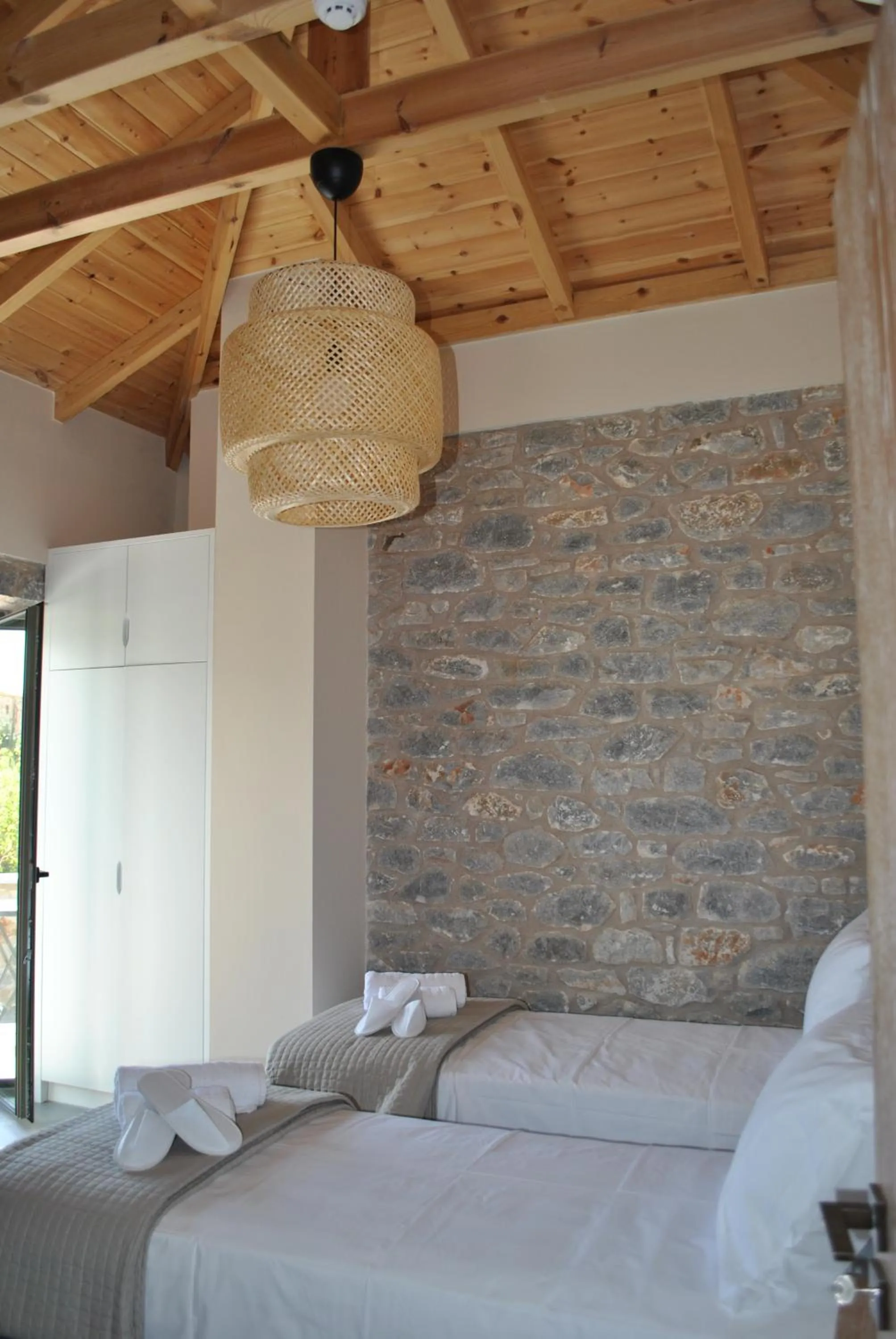 Bed in Petras Gi - Stone Houses