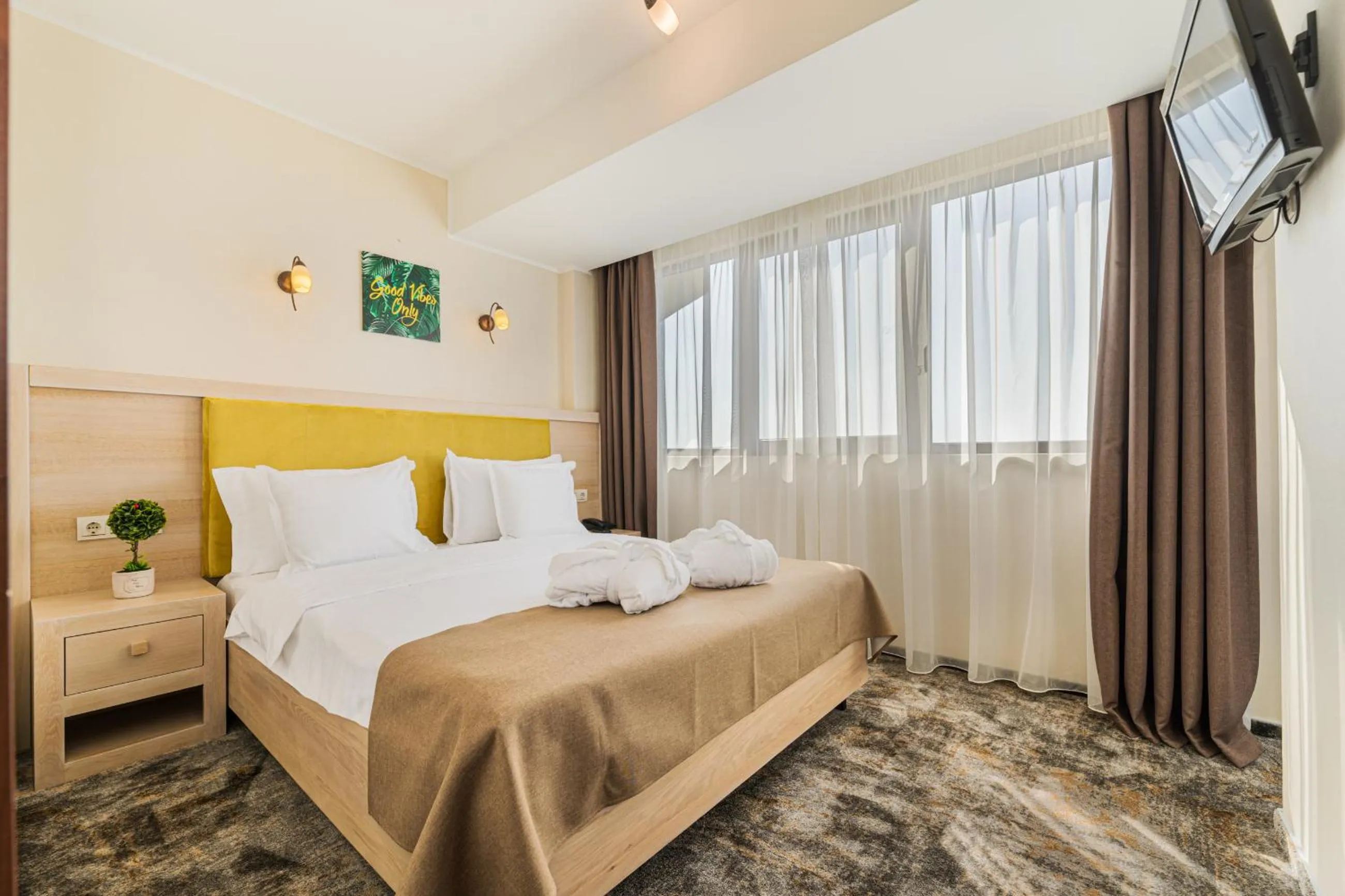 Bed in Faleza Hotel by Vega