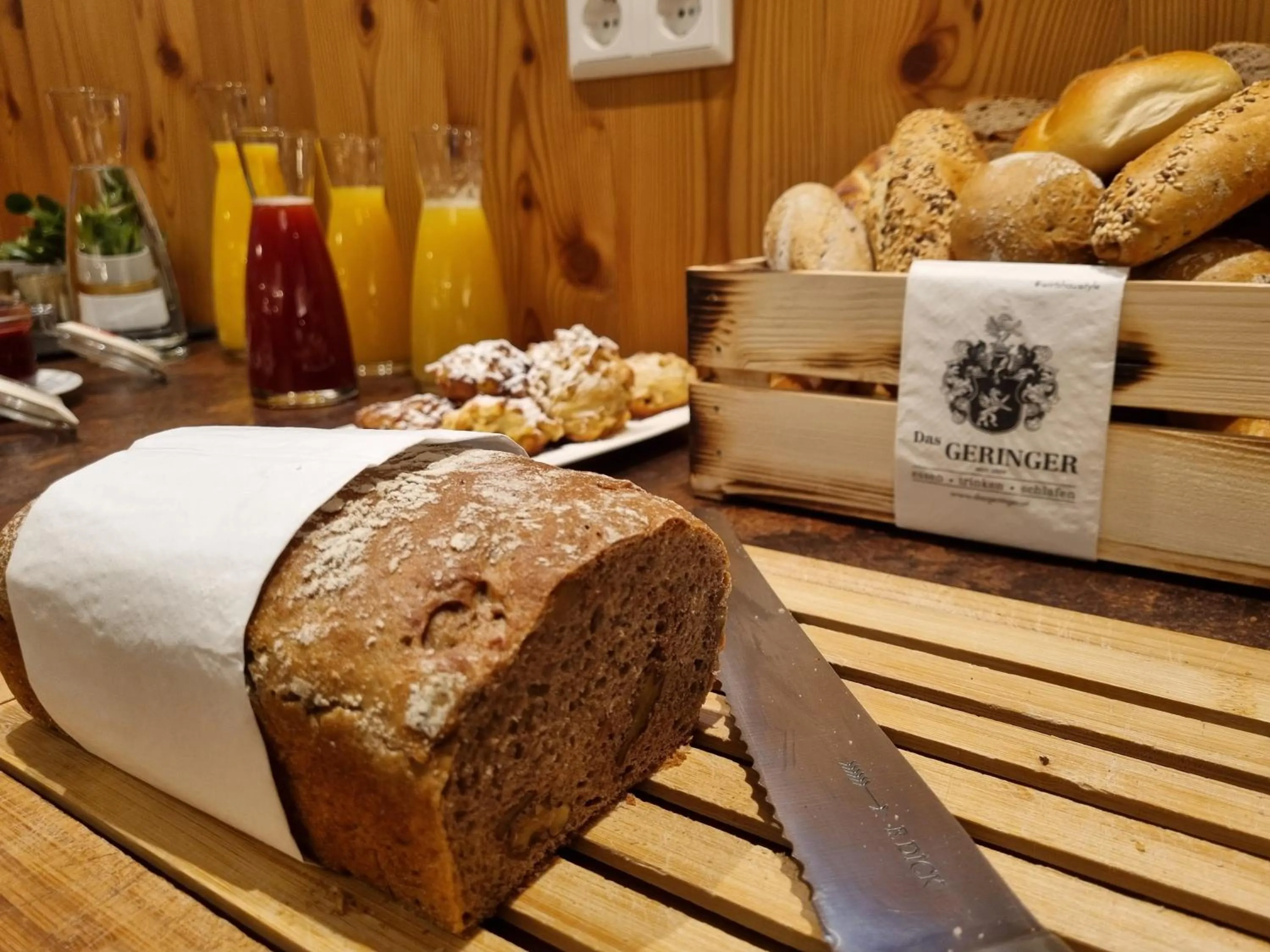 Food and drinks in Das Geringer