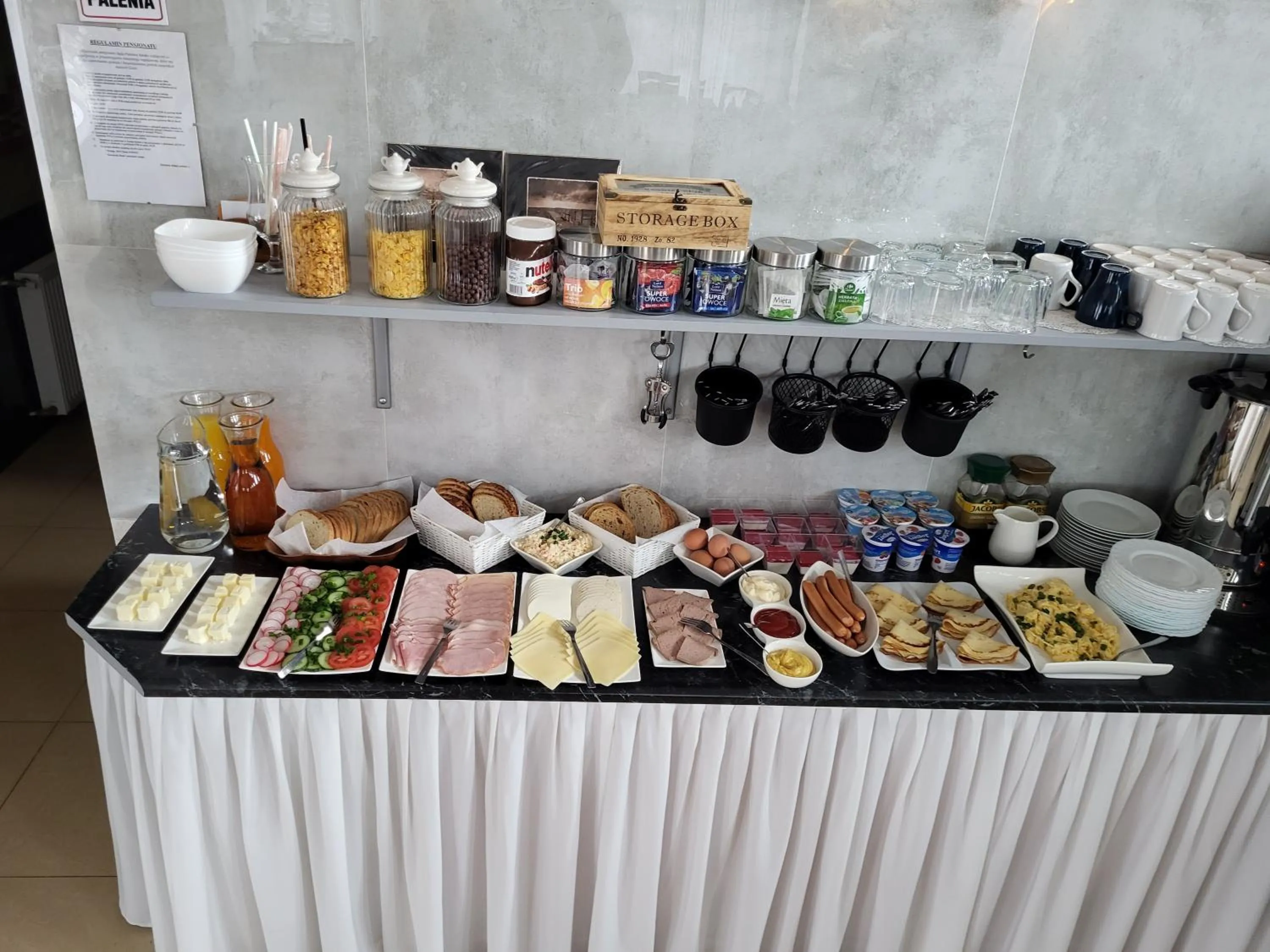 Breakfast in Willa Rudnik