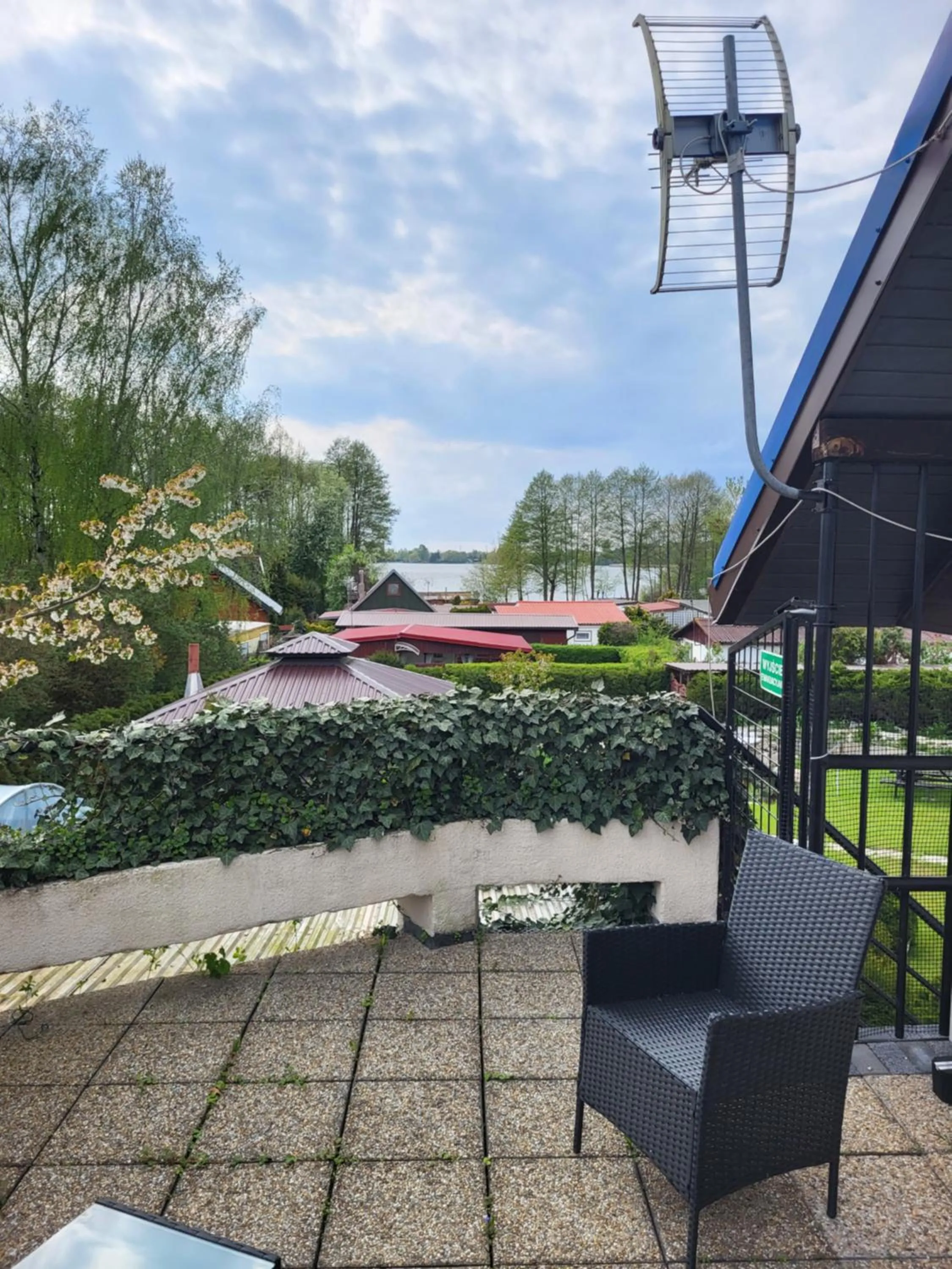 Garden view in Willa Rudnik