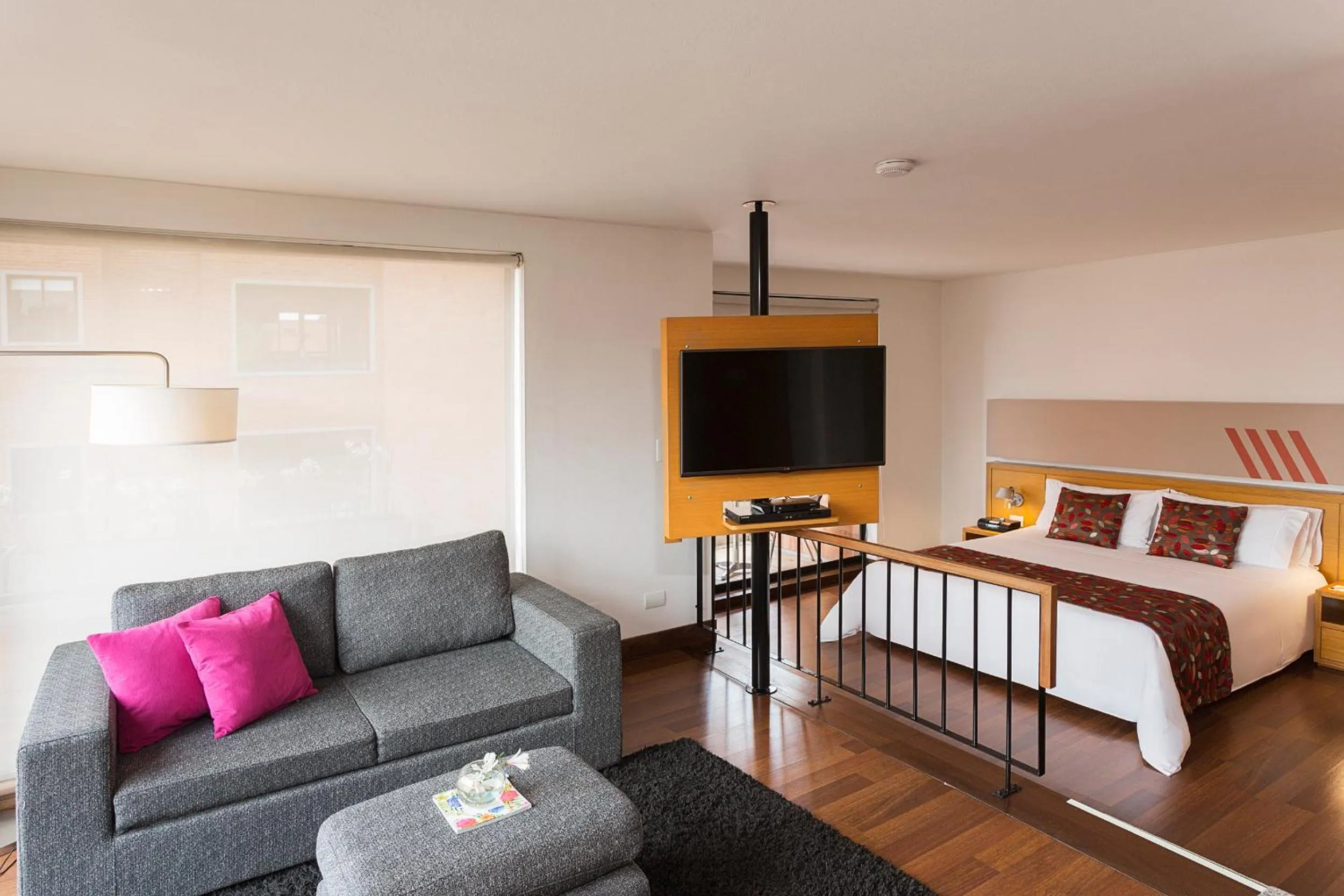 Bedroom, Bed in Hotel bh La Quinta