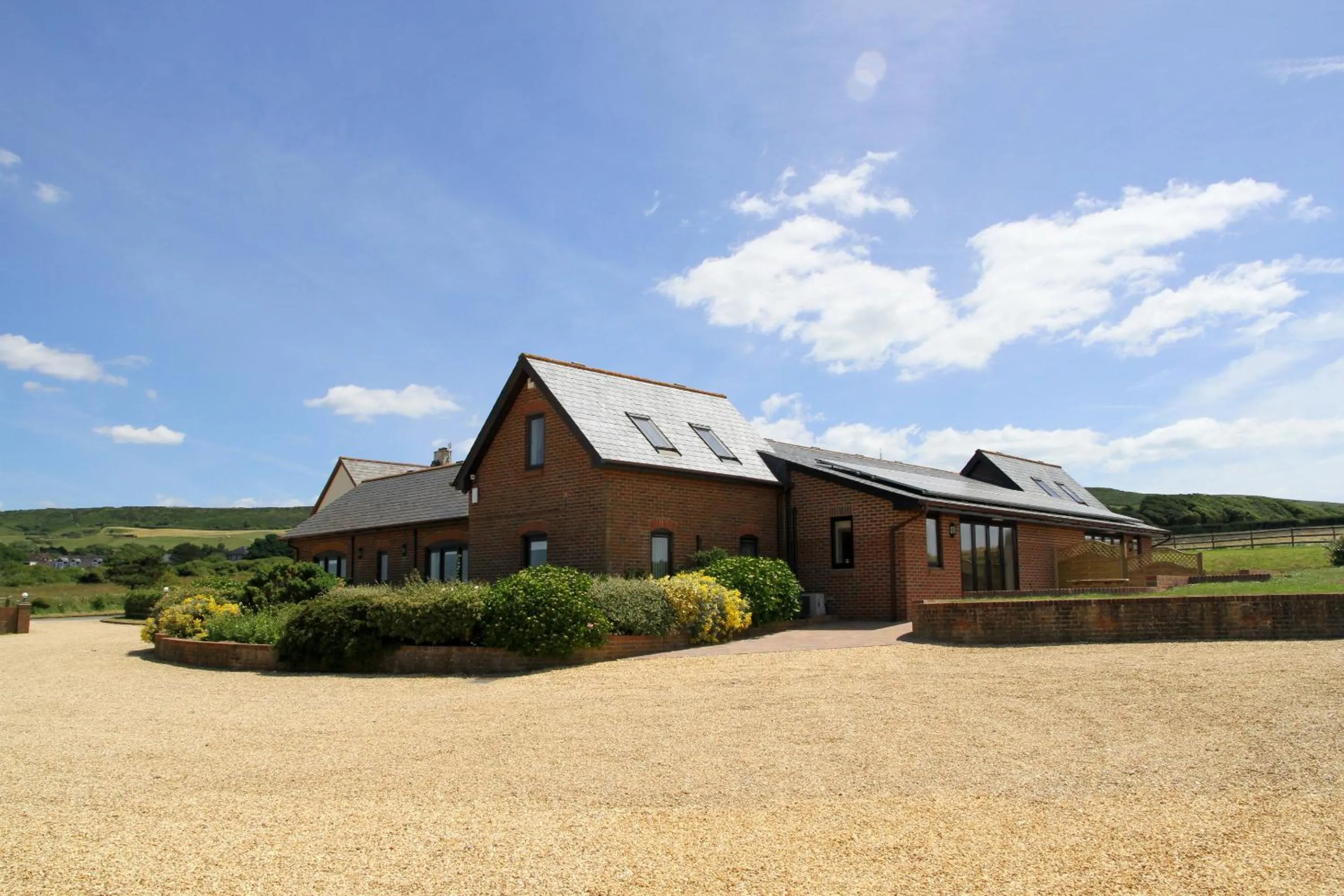 Property building in Chale Bay Farm