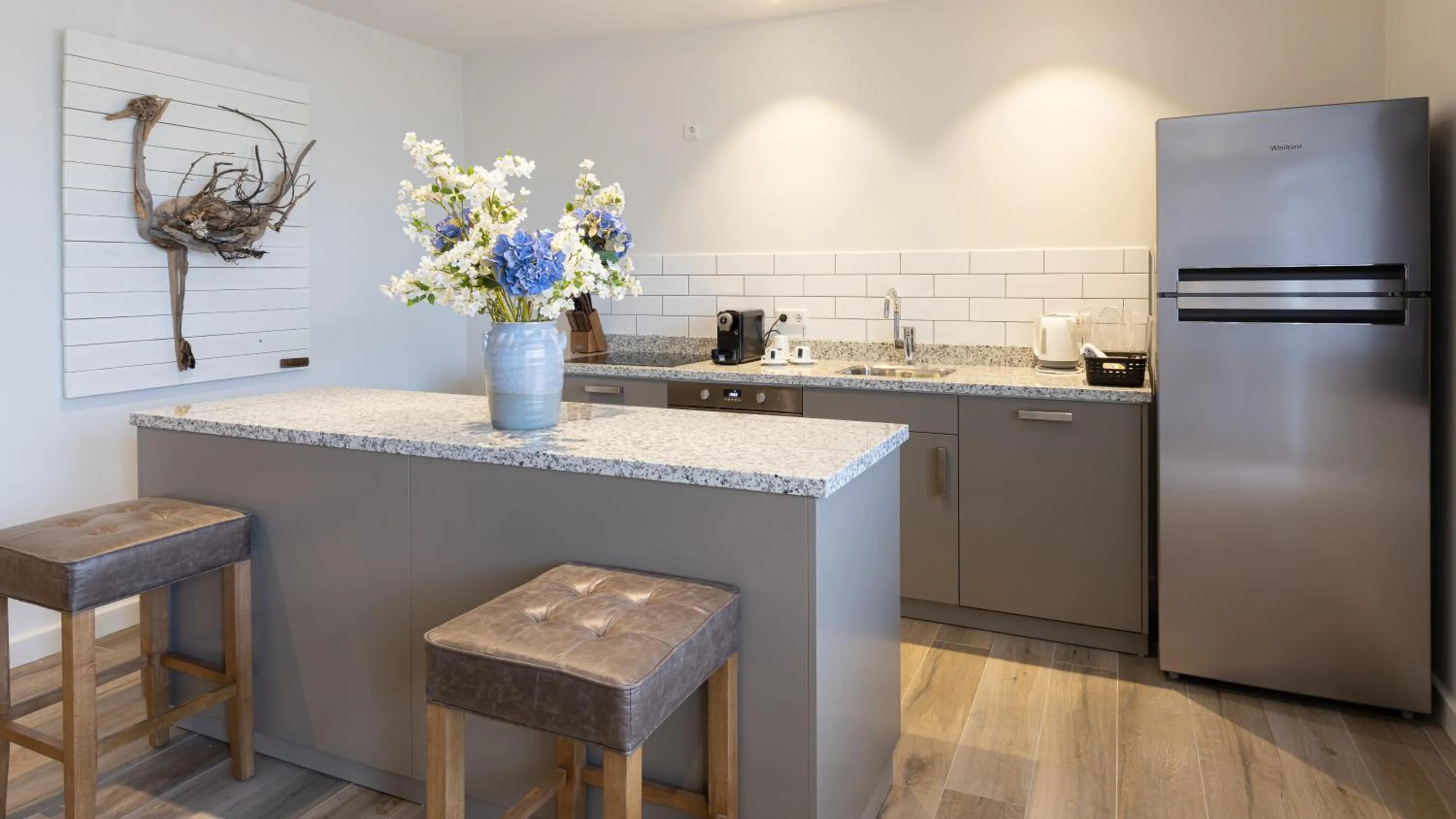 Kitchen or kitchenette in The Beach House