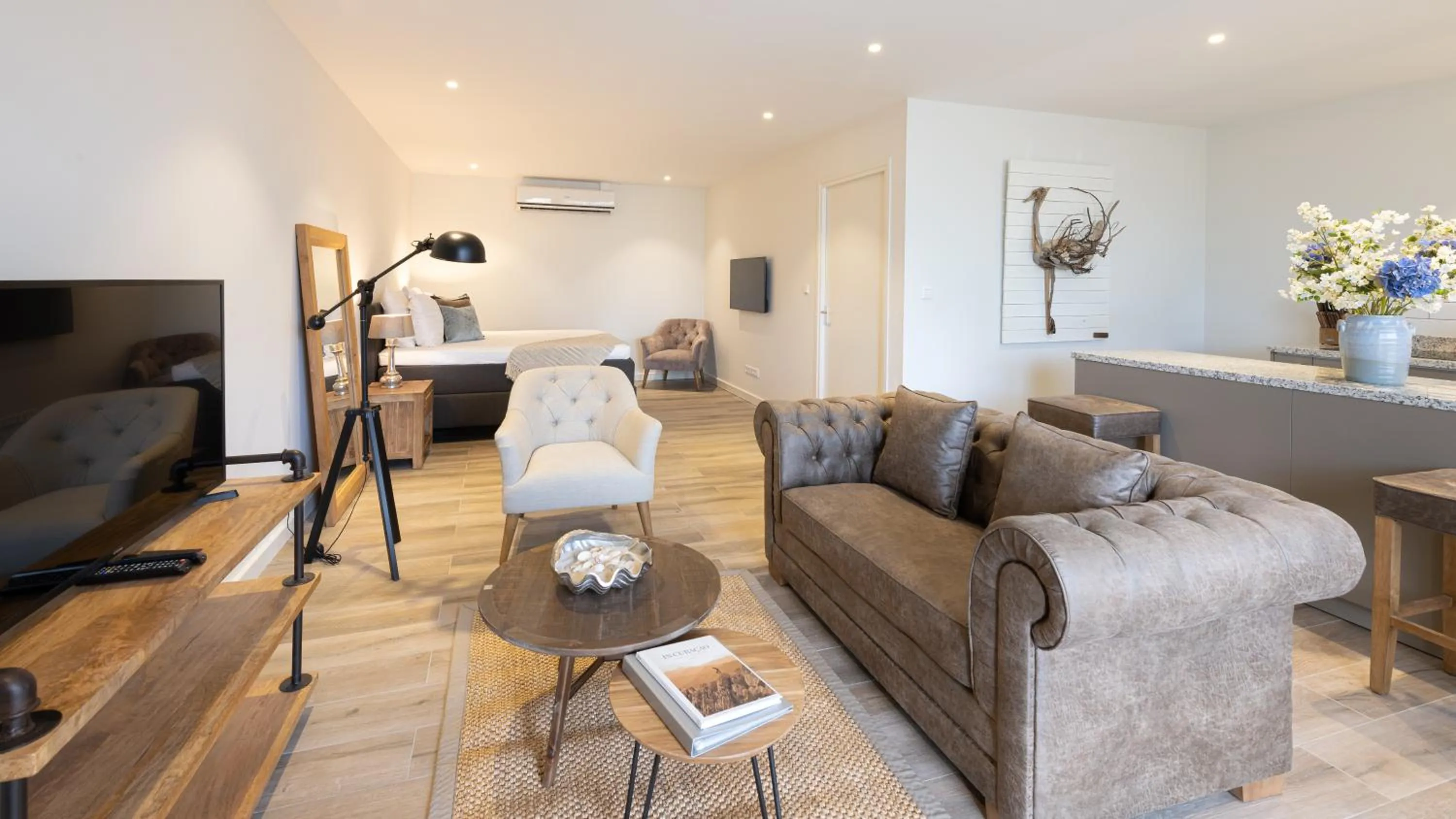 Seating area in The Beach House