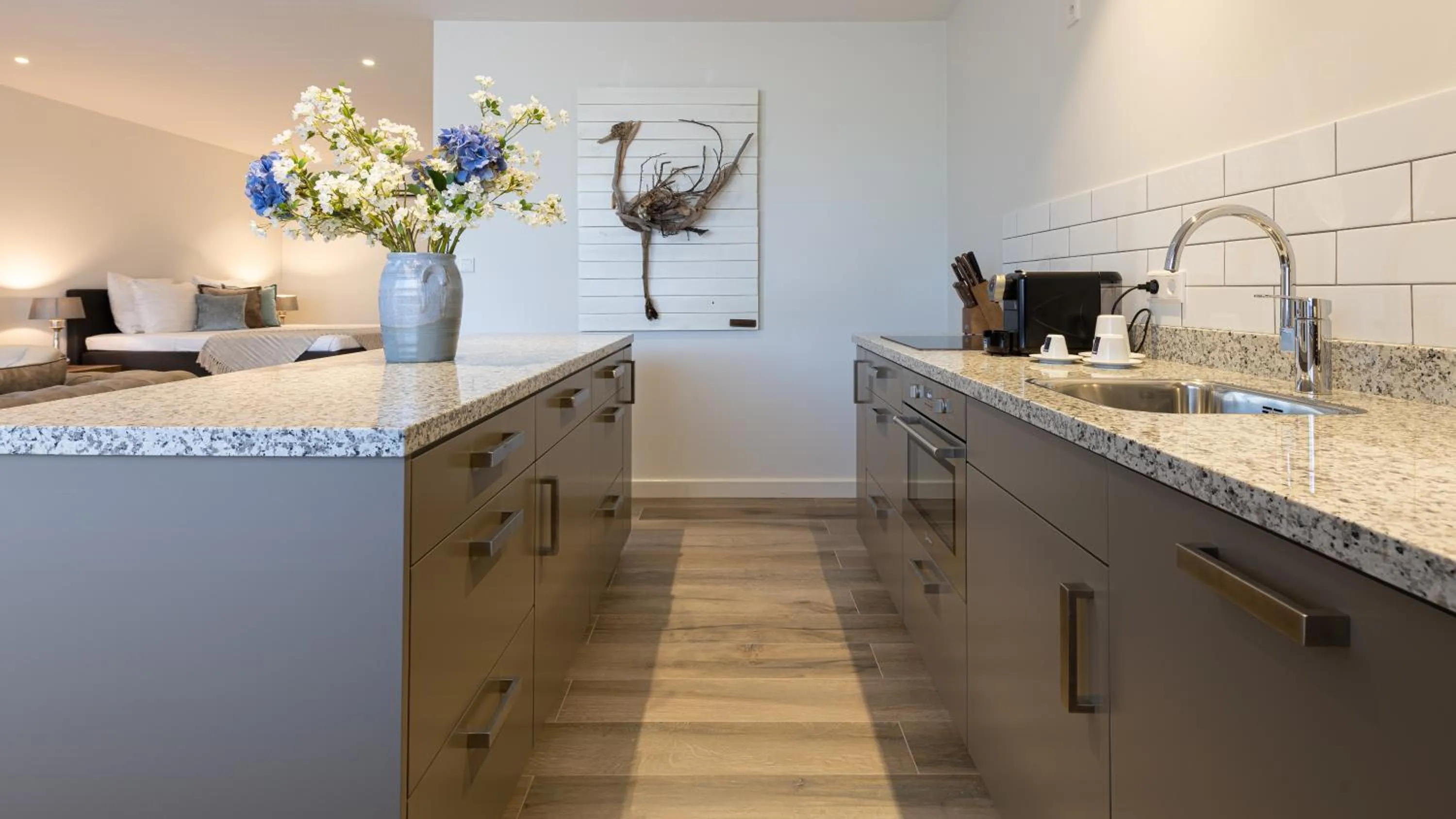 Kitchen or kitchenette in The Beach House